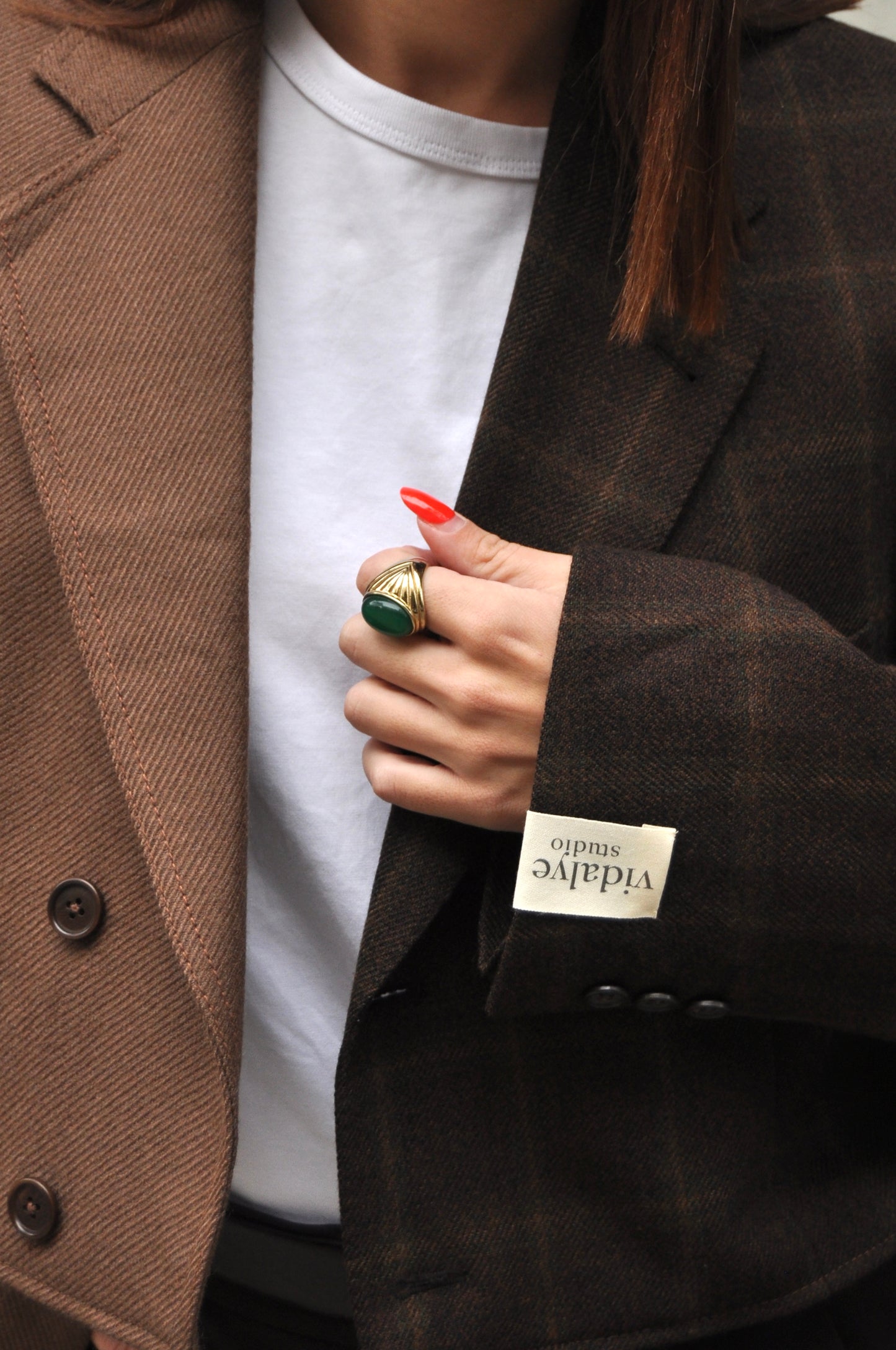 CROP CONTRAST BLAZER 04