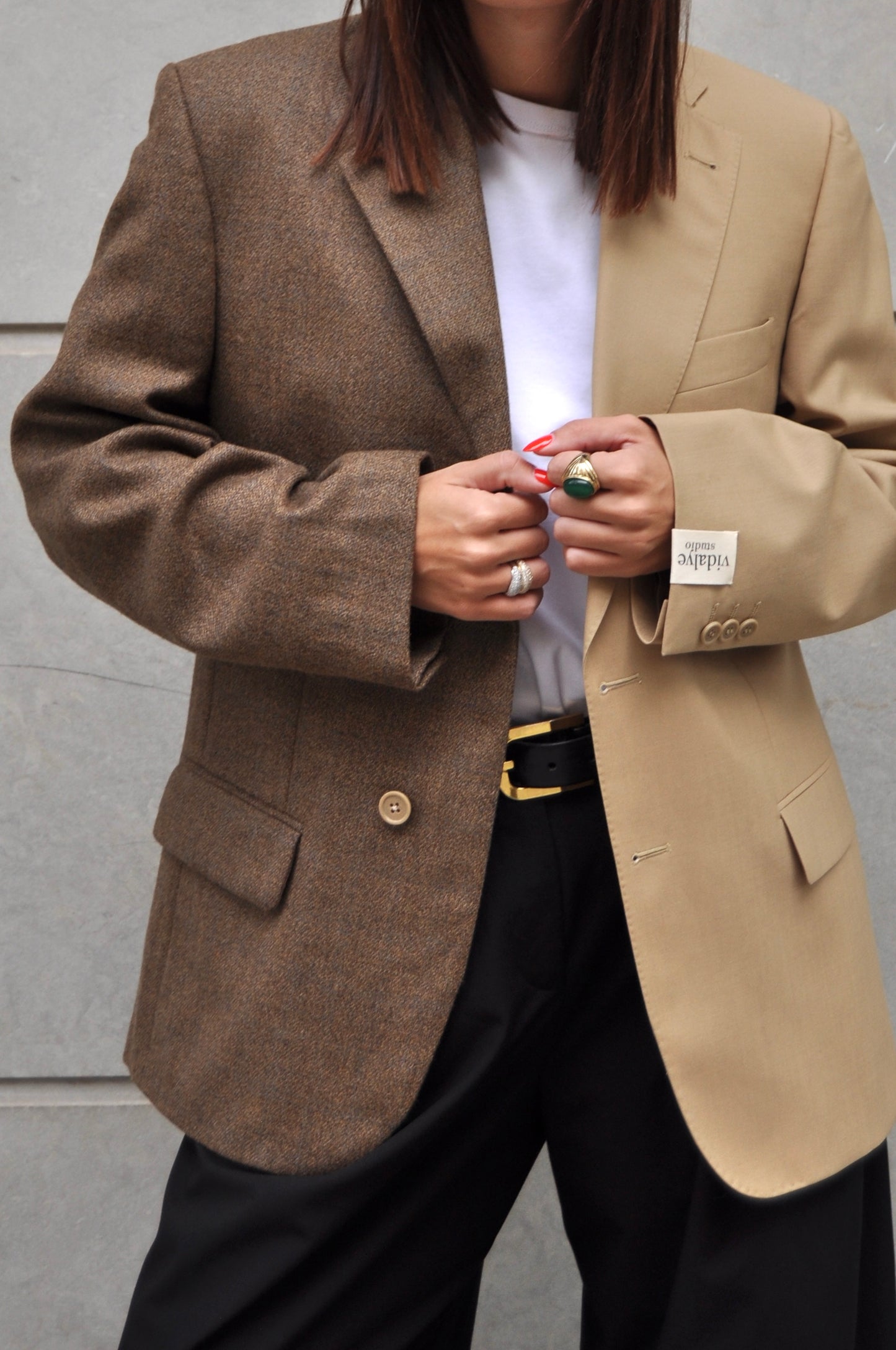 CONTRAST BLAZER 24