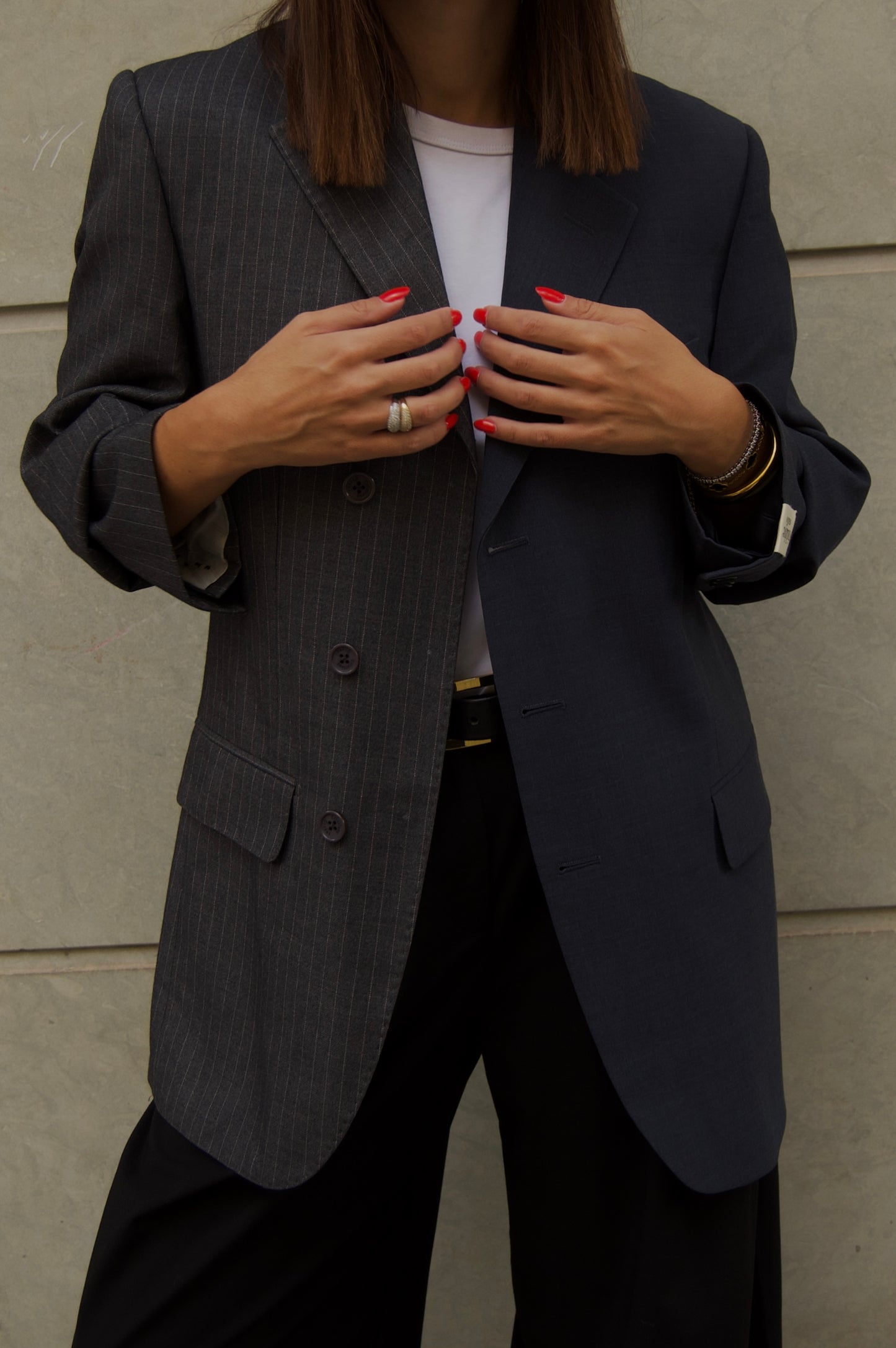 CONTRAST BLAZER 19