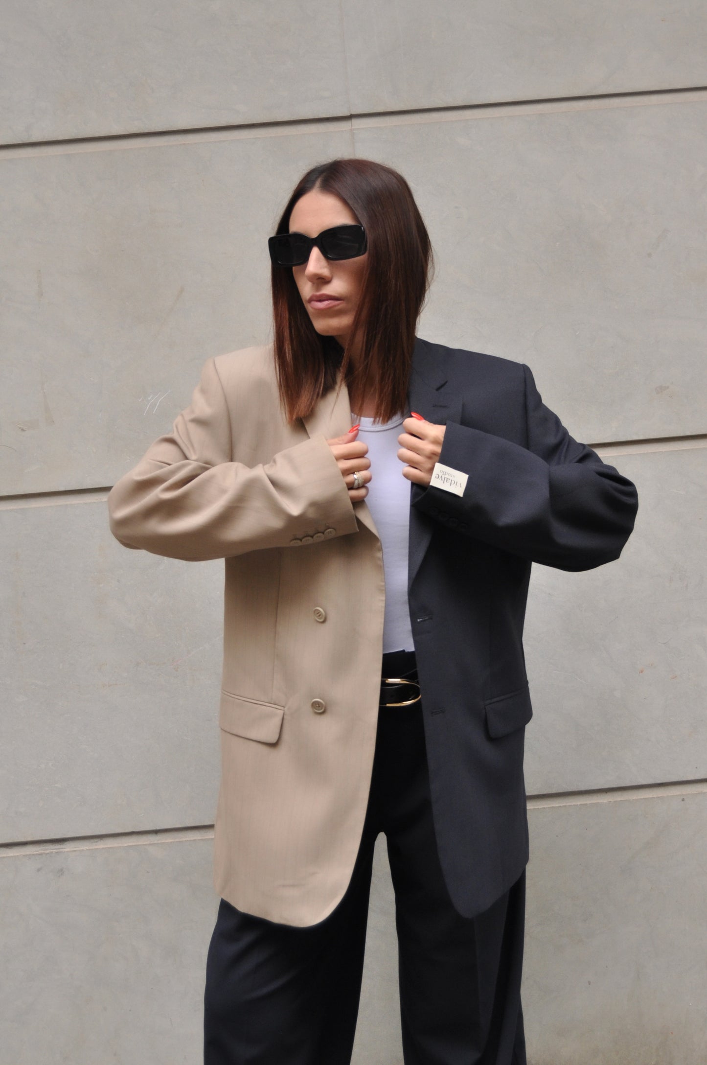 CONTRAST BLAZER 35