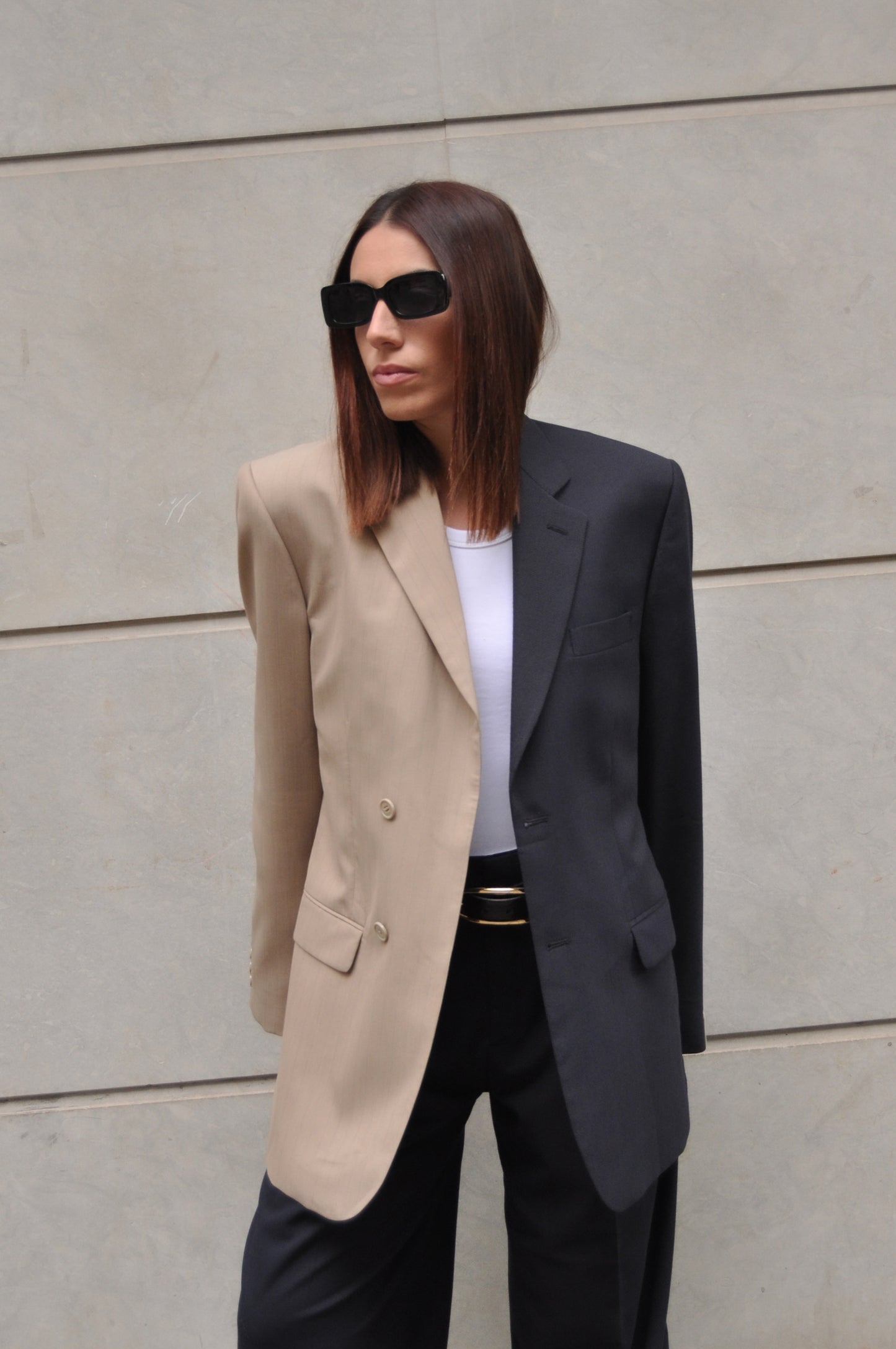 CONTRAST BLAZER 35