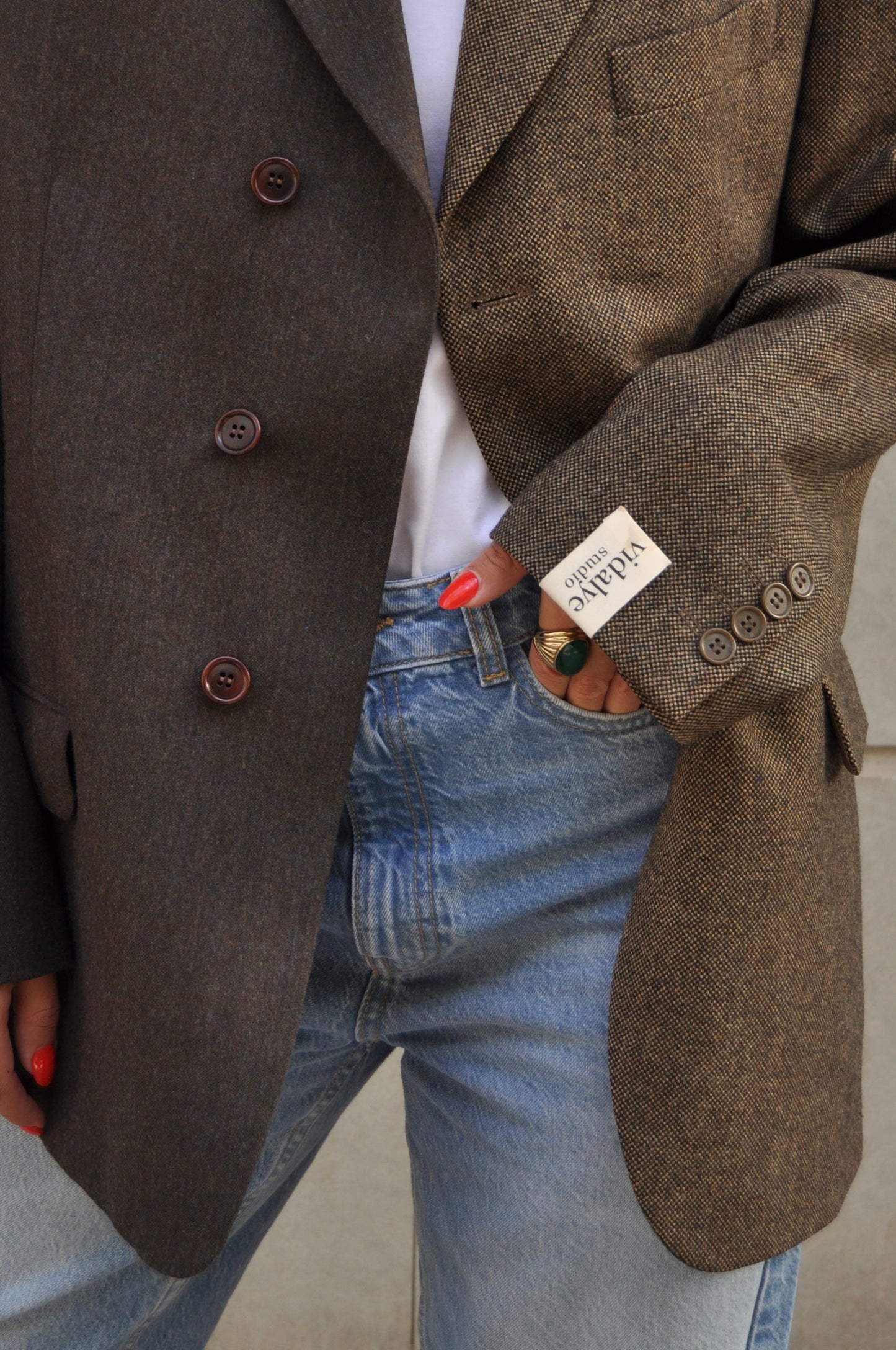 CONTRAST BLAZER 28