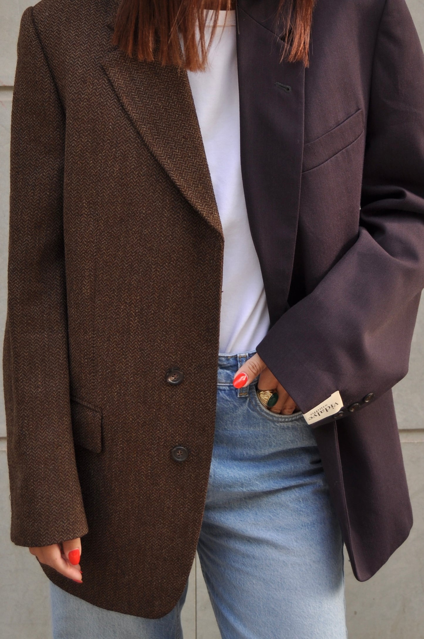 CONTRAST BLAZER 31