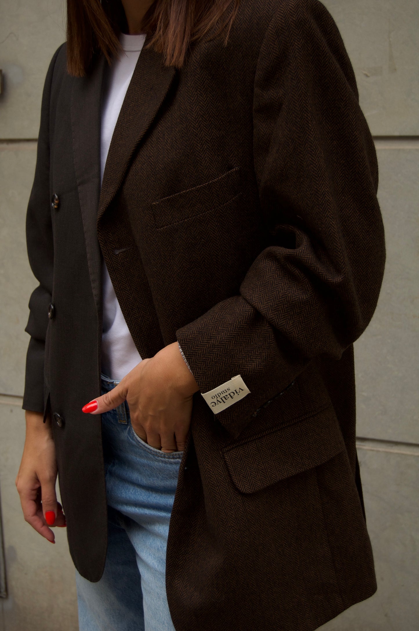 CONTRAST BLAZER 17
