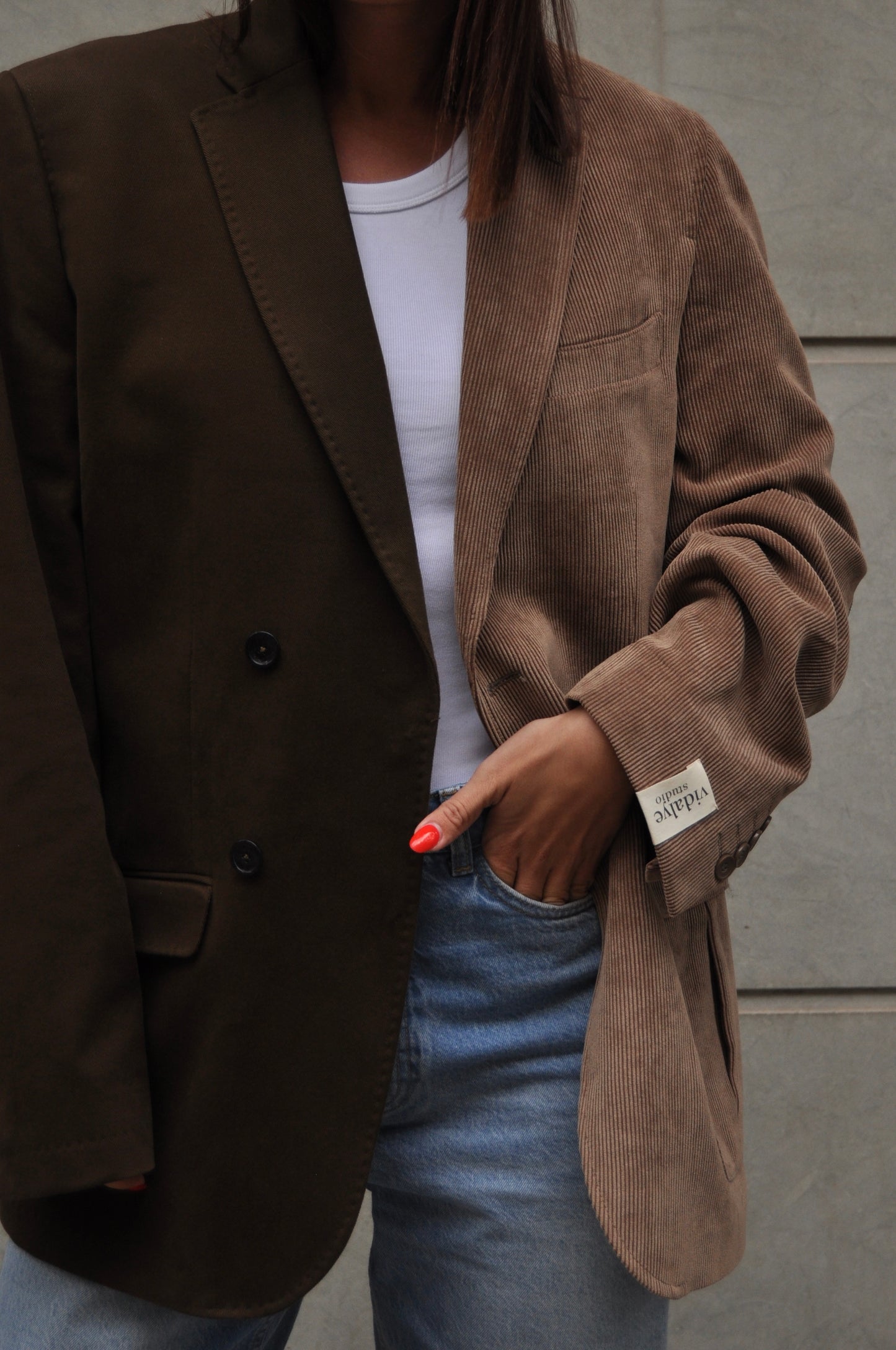 CONTRAST BLAZER 53