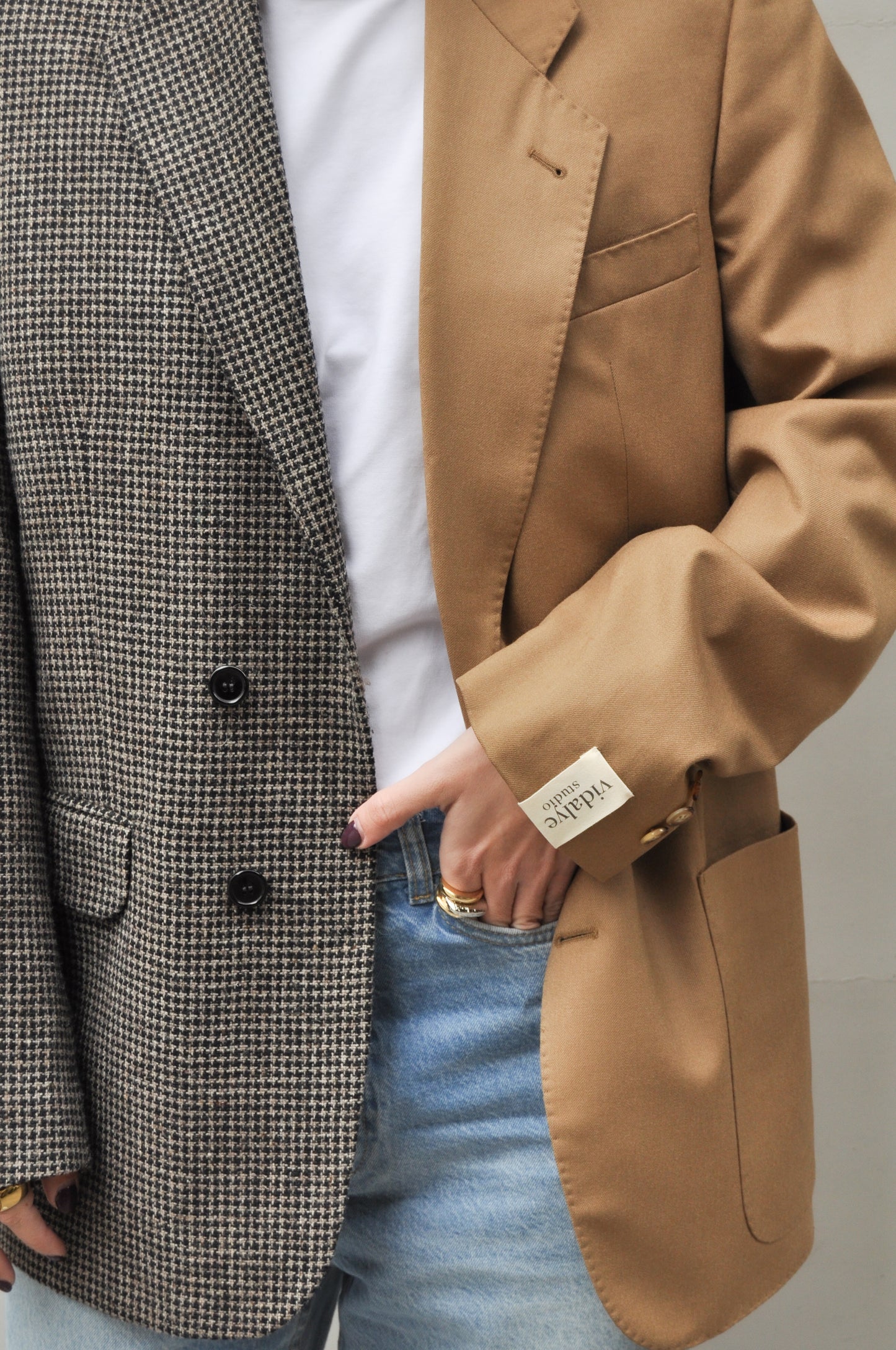 CONTRAST BLAZER 149 vidalyestudio