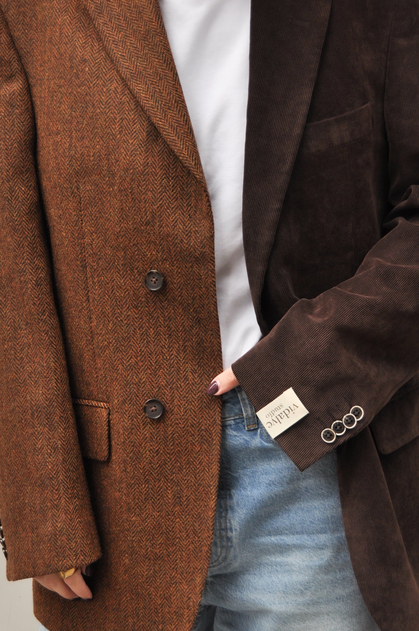 CONTRAST BLAZER 153 vidalyestudio