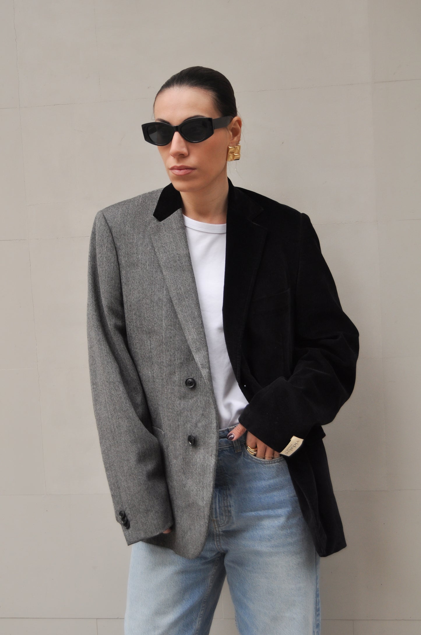 CONTRAST BLAZER 156 vidalyestudio