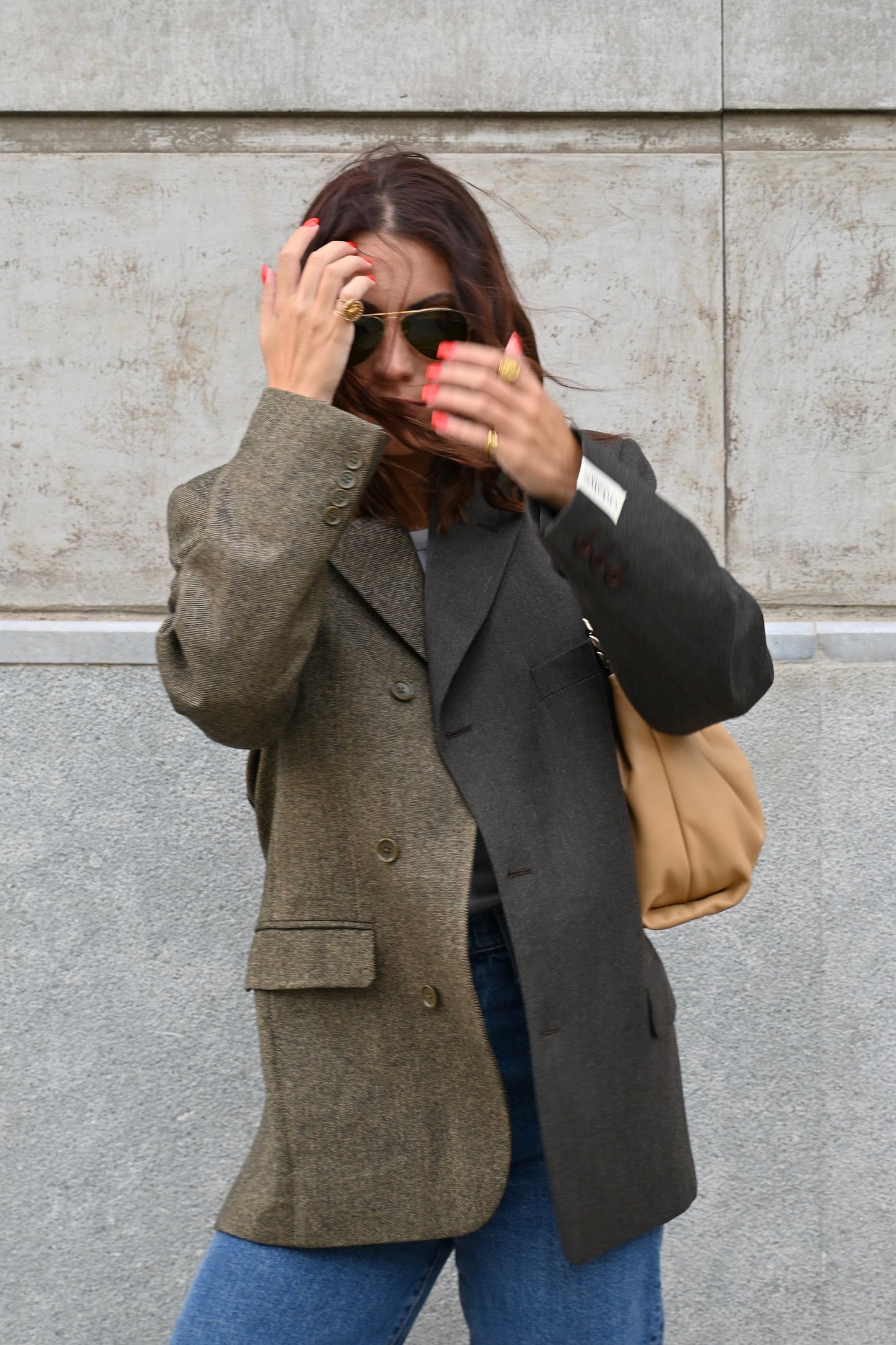CONTRAST BLAZER 16