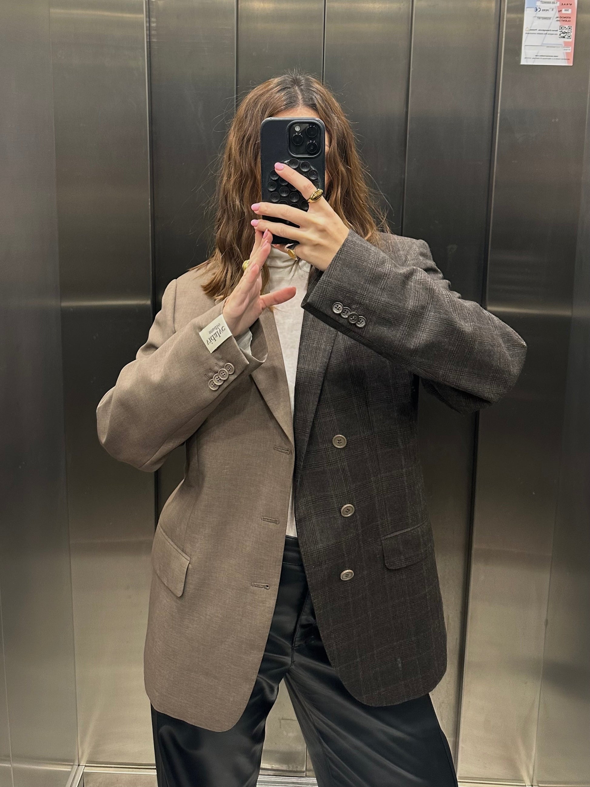 CONTRAST BLAZER 057 vidalyestudio