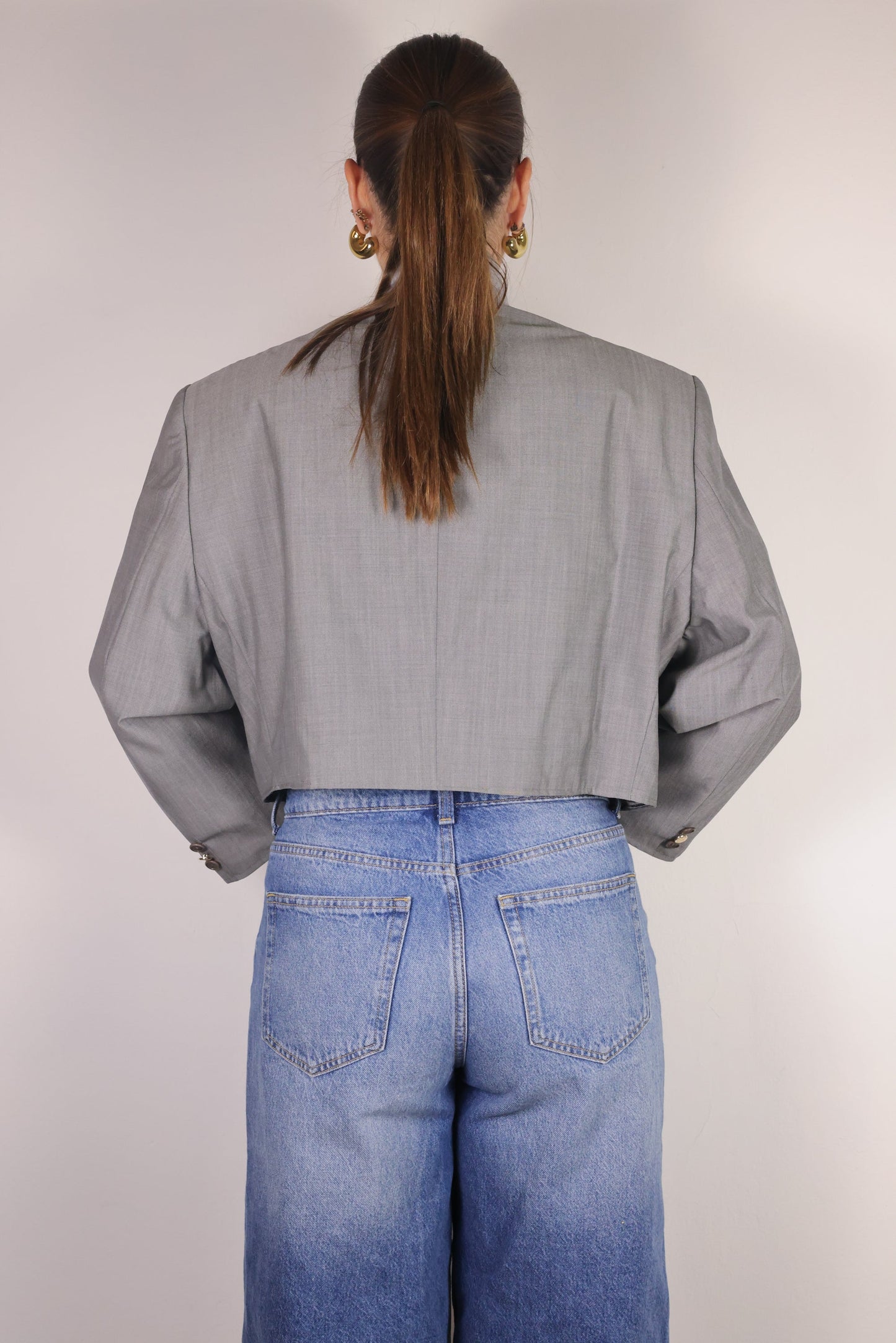 CROP GOLDEN BLAZER 4 vidalyestudio