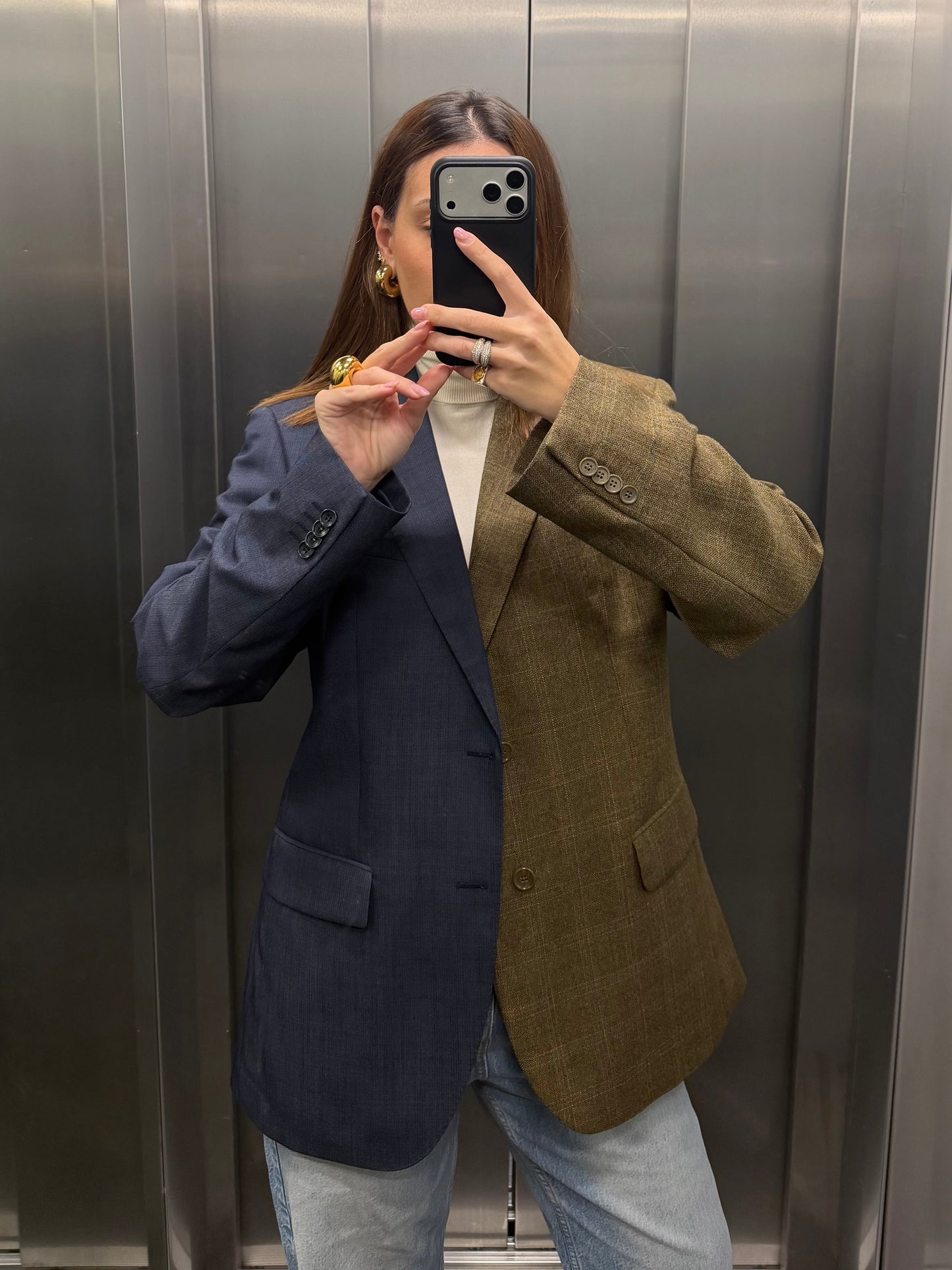 CONTRAST BLAZER 066 vidalyestudio