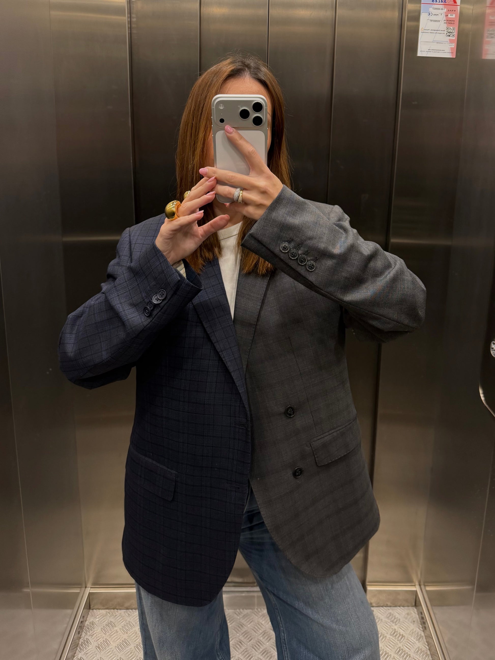 CONTRAST BLAZER 060 vidalyestudio