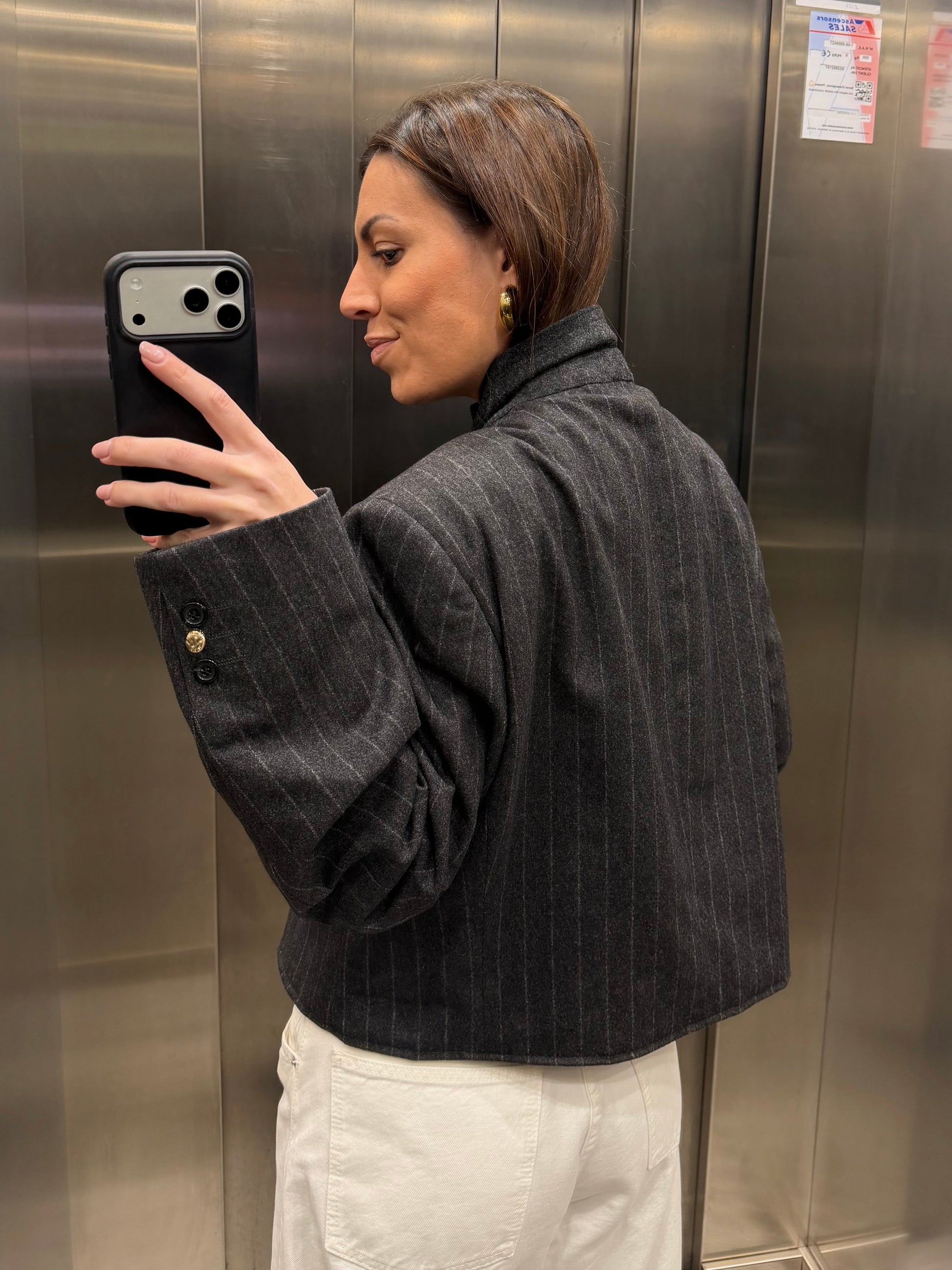 FENDI GOLDEN BLAZER vidalyestudio