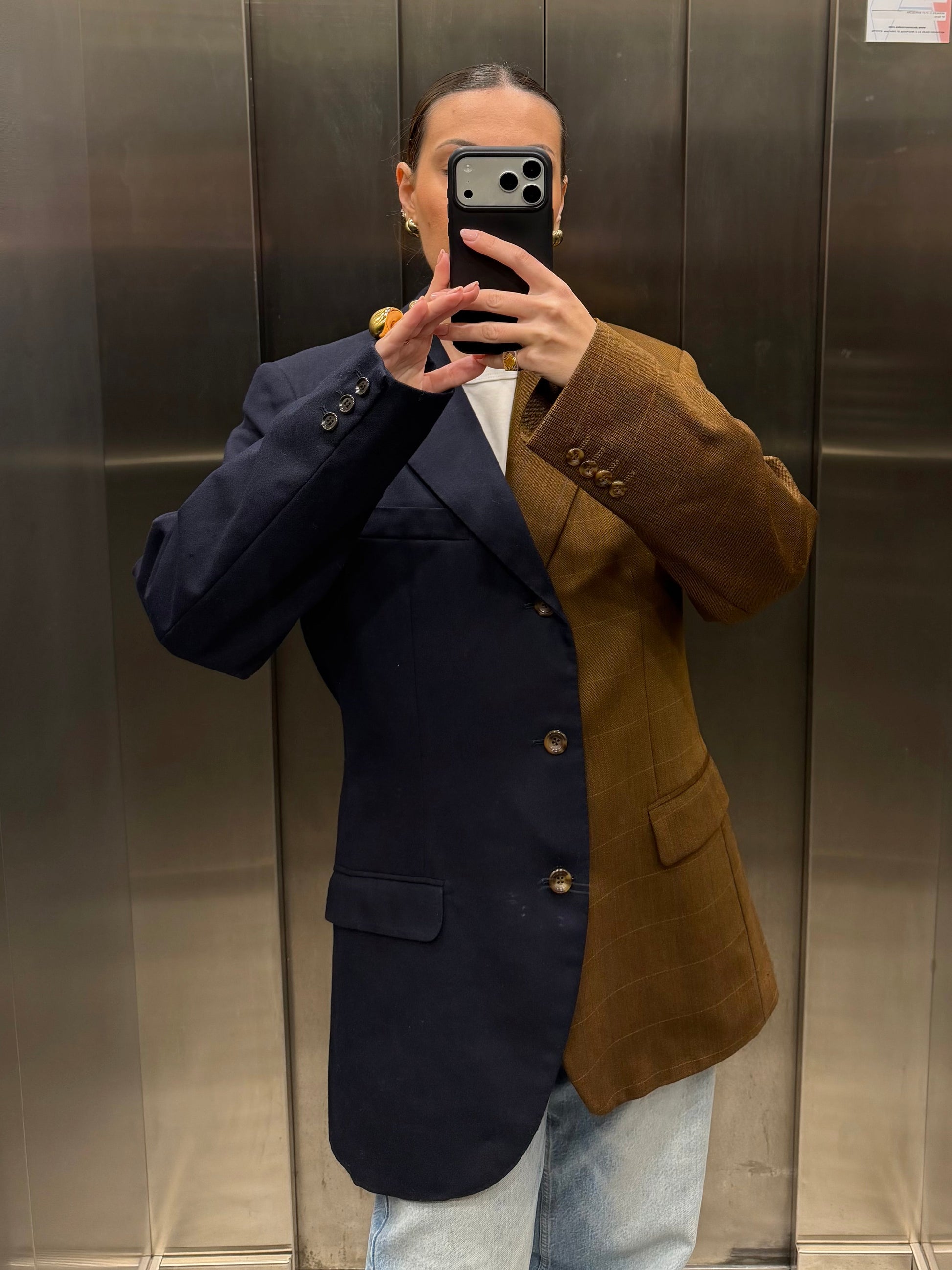 CONTRAST BLAZER 111 vidalyestudio