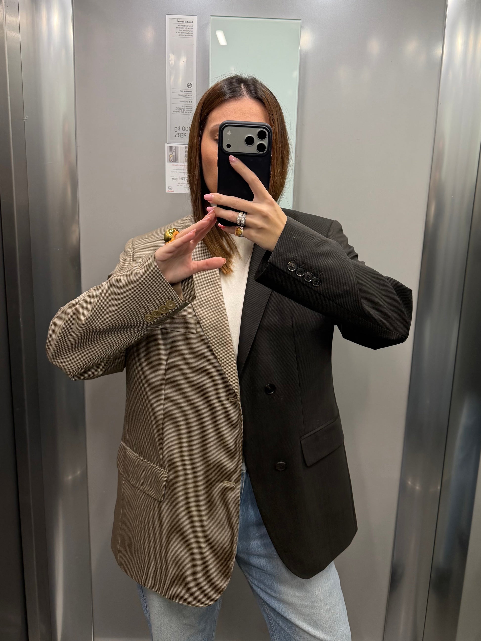 CONTRAST BLAZER 069 vidalyestudio