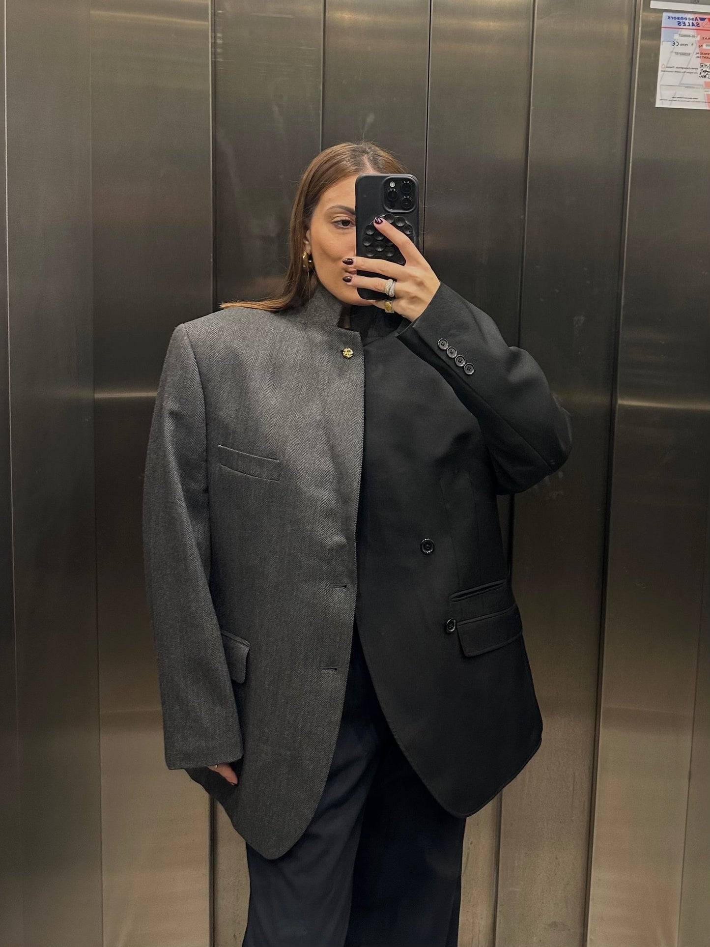 CONTRAST BLAZER 050 vidalyestudio