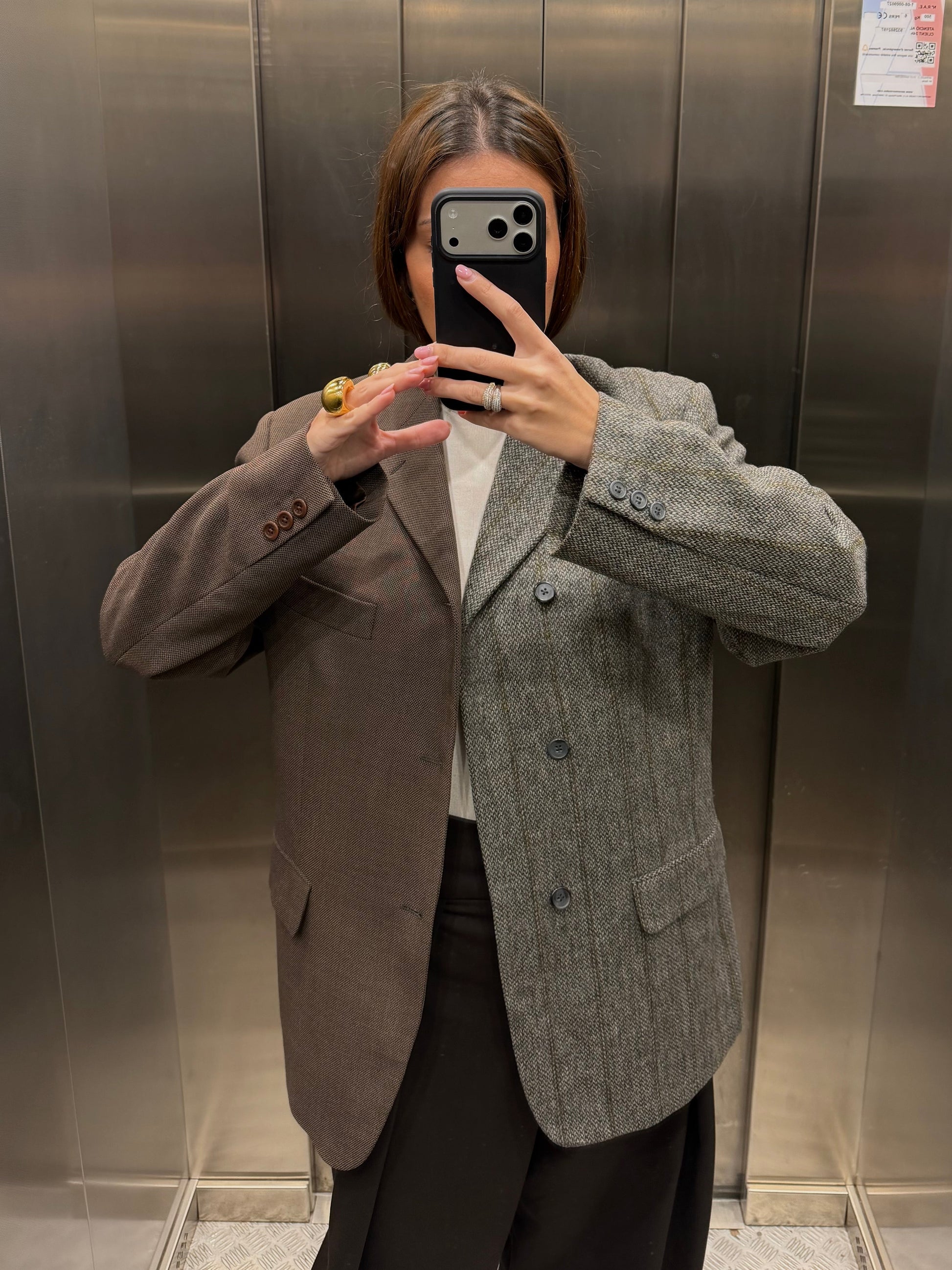 CONTRAST BLAZER 064 vidalyestudio