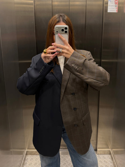 CONTRAST BLAZER 061 vidalyestudio