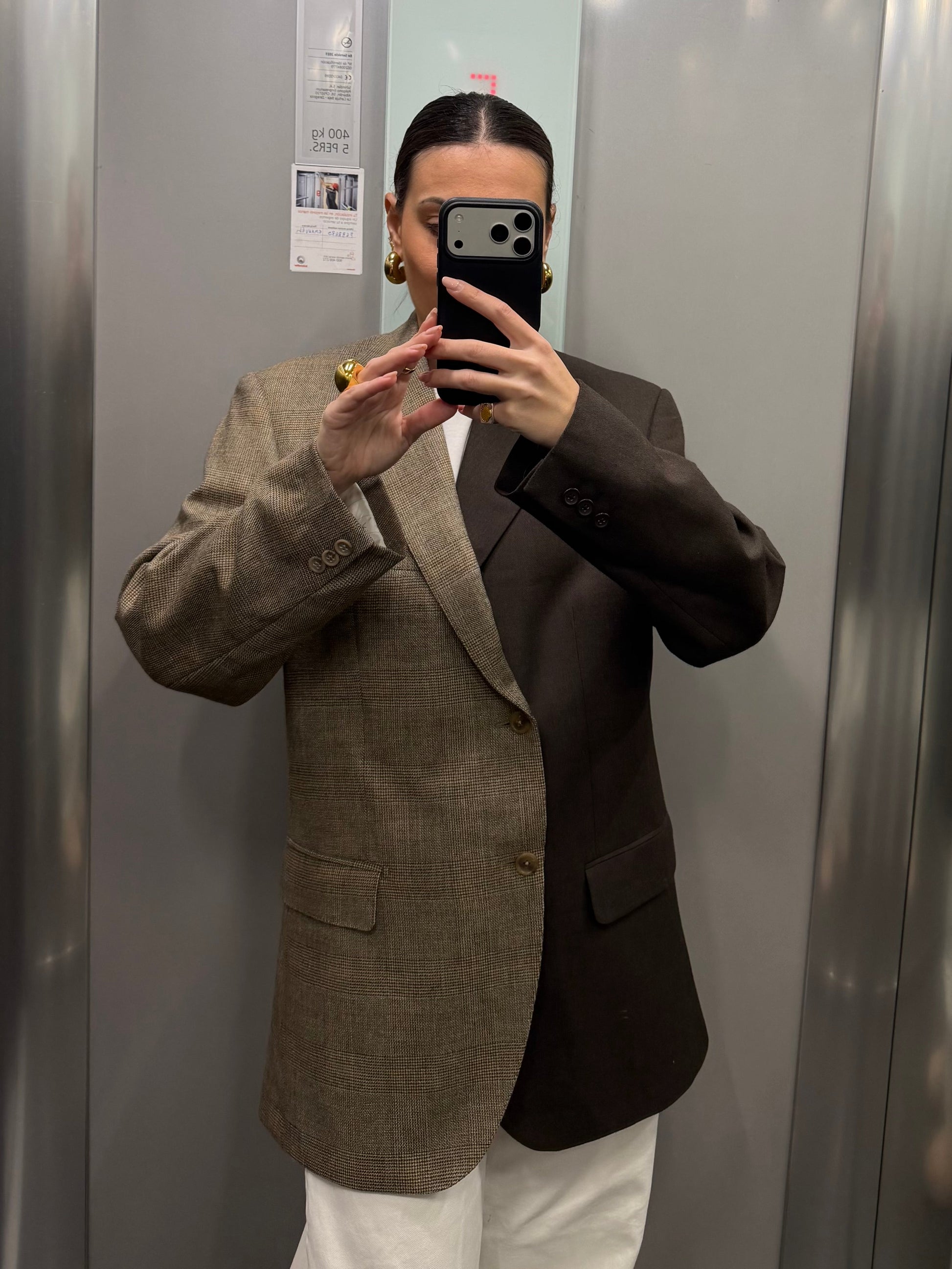 CONTRAST BLAZER 139 vidalyestudio