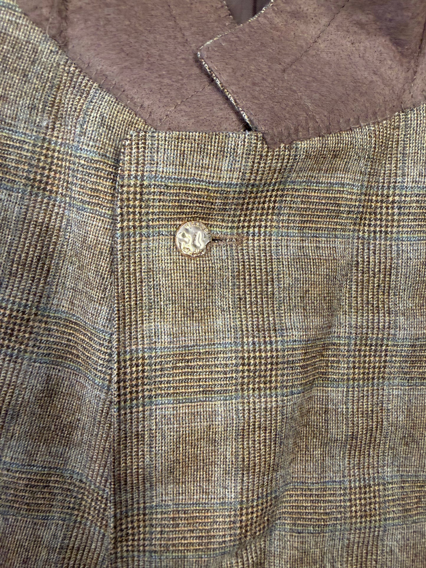 CROP GOLDEN BLAZER 044 vidalyestudio