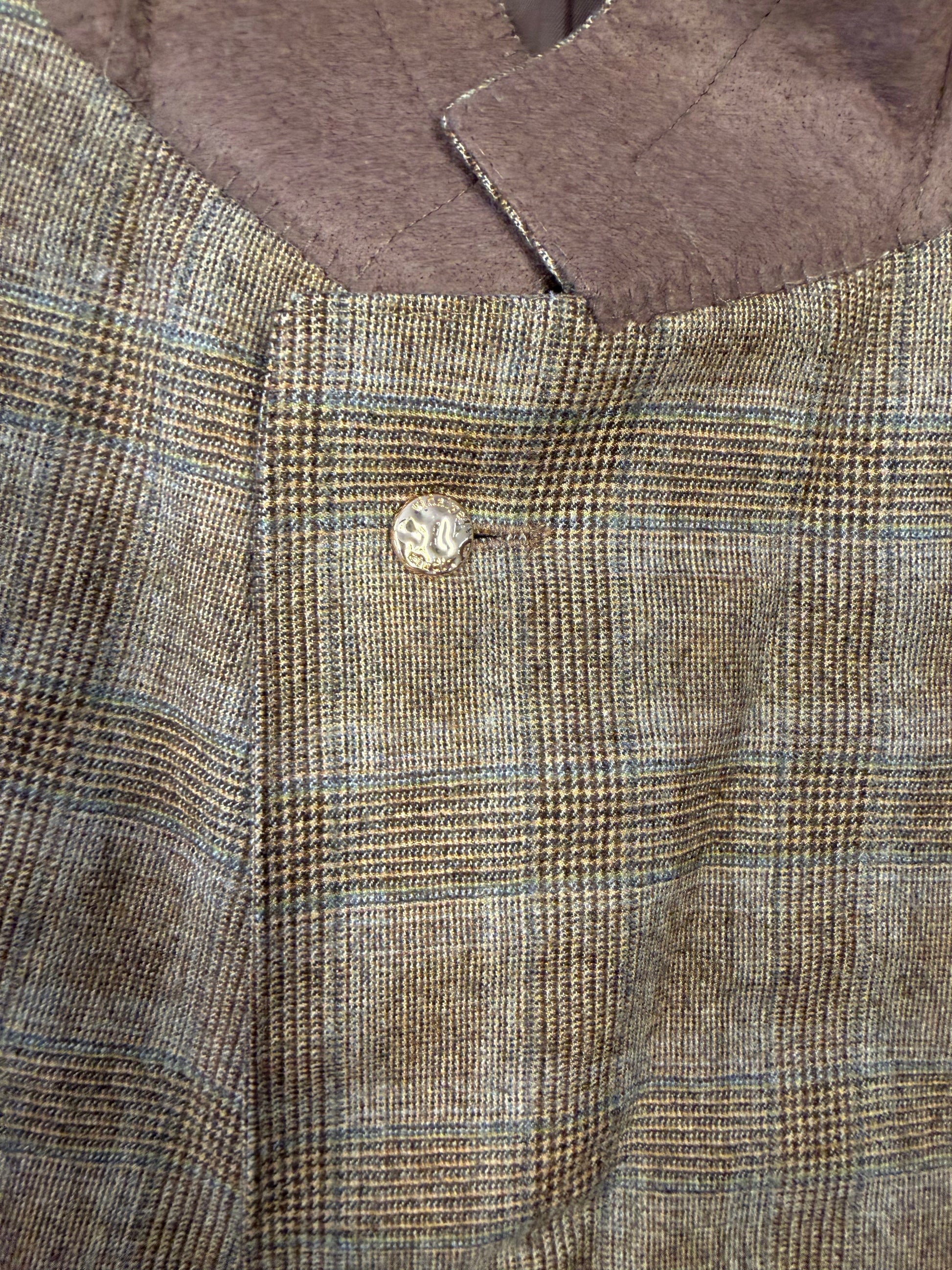 CROP GOLDEN BLAZER 044 vidalyestudio