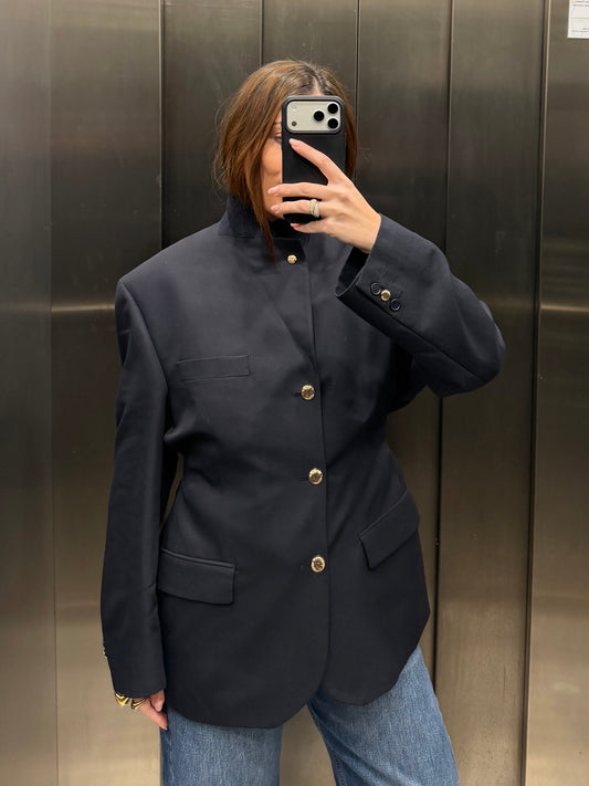 FITTED GOLDEN BLAZER 002 vidalyestudio