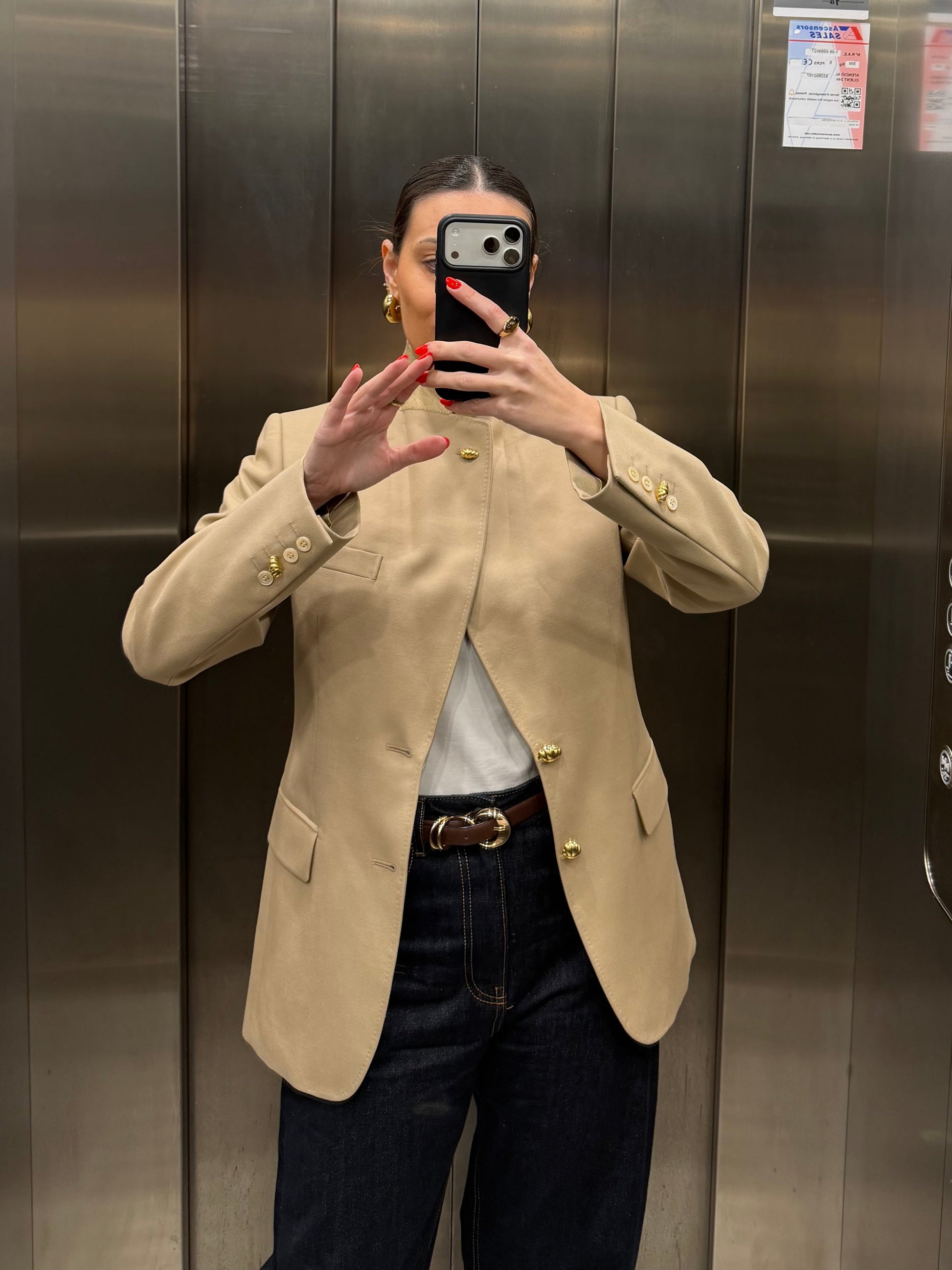 GOLDEN BLAZER 035 vidalyestudio