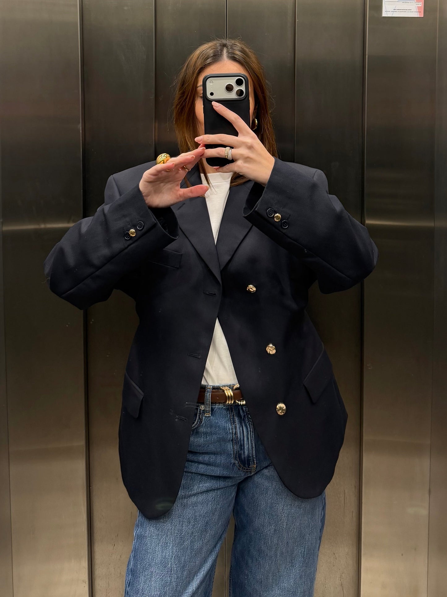 FITTED GOLDEN BLAZER 002 vidalyestudio