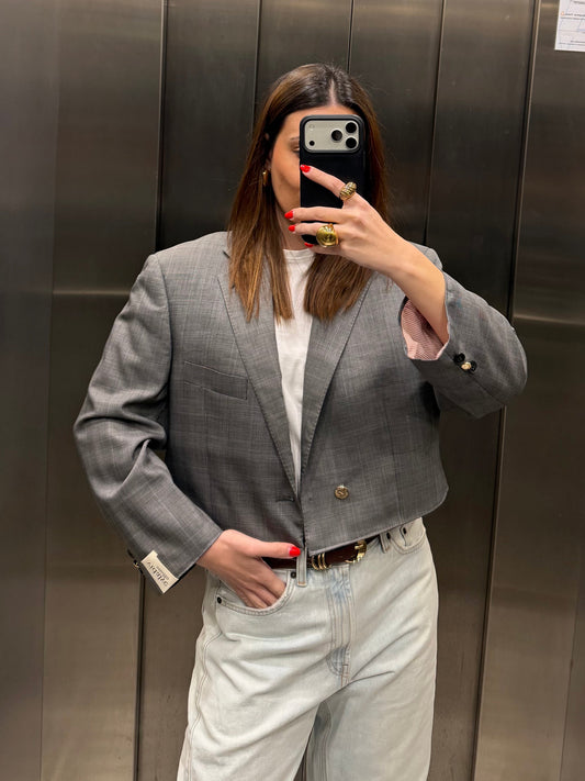 CROP GOLDEN BLAZER 028 vidalyestudio