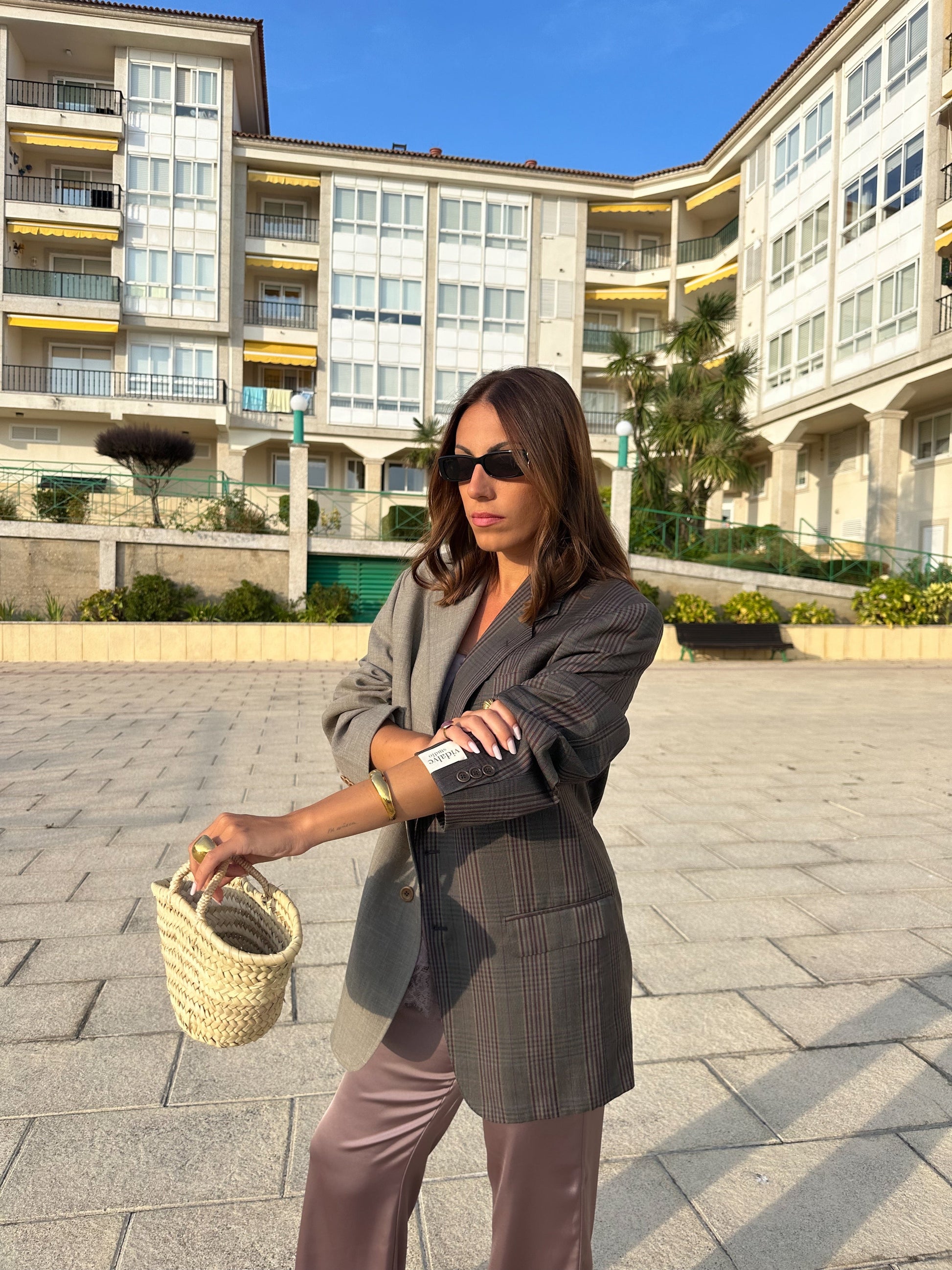 CONTRAST BLAZER 039 vidalyestudio