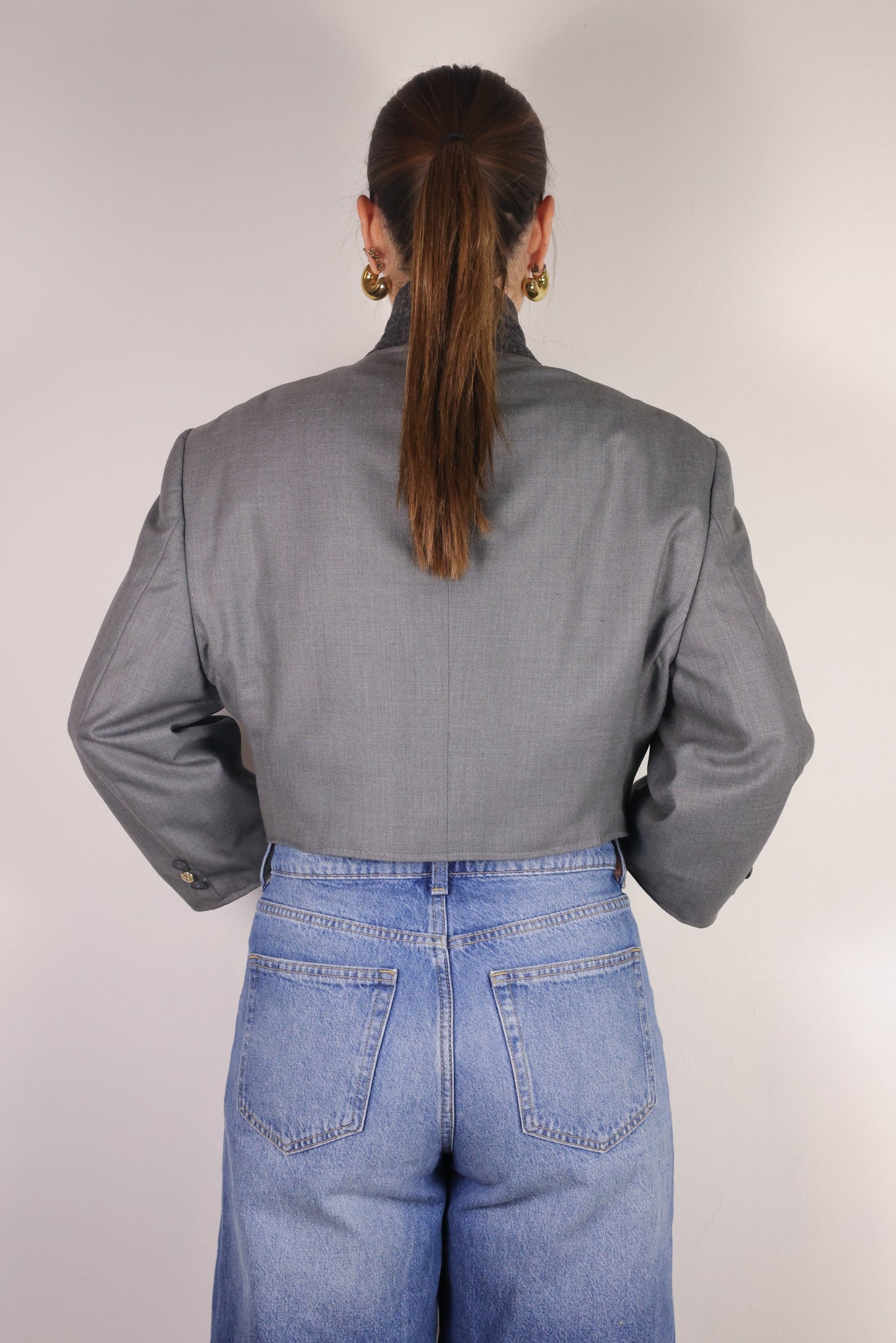 CROP GOLDEN BLAZER 5 vidalyestudio