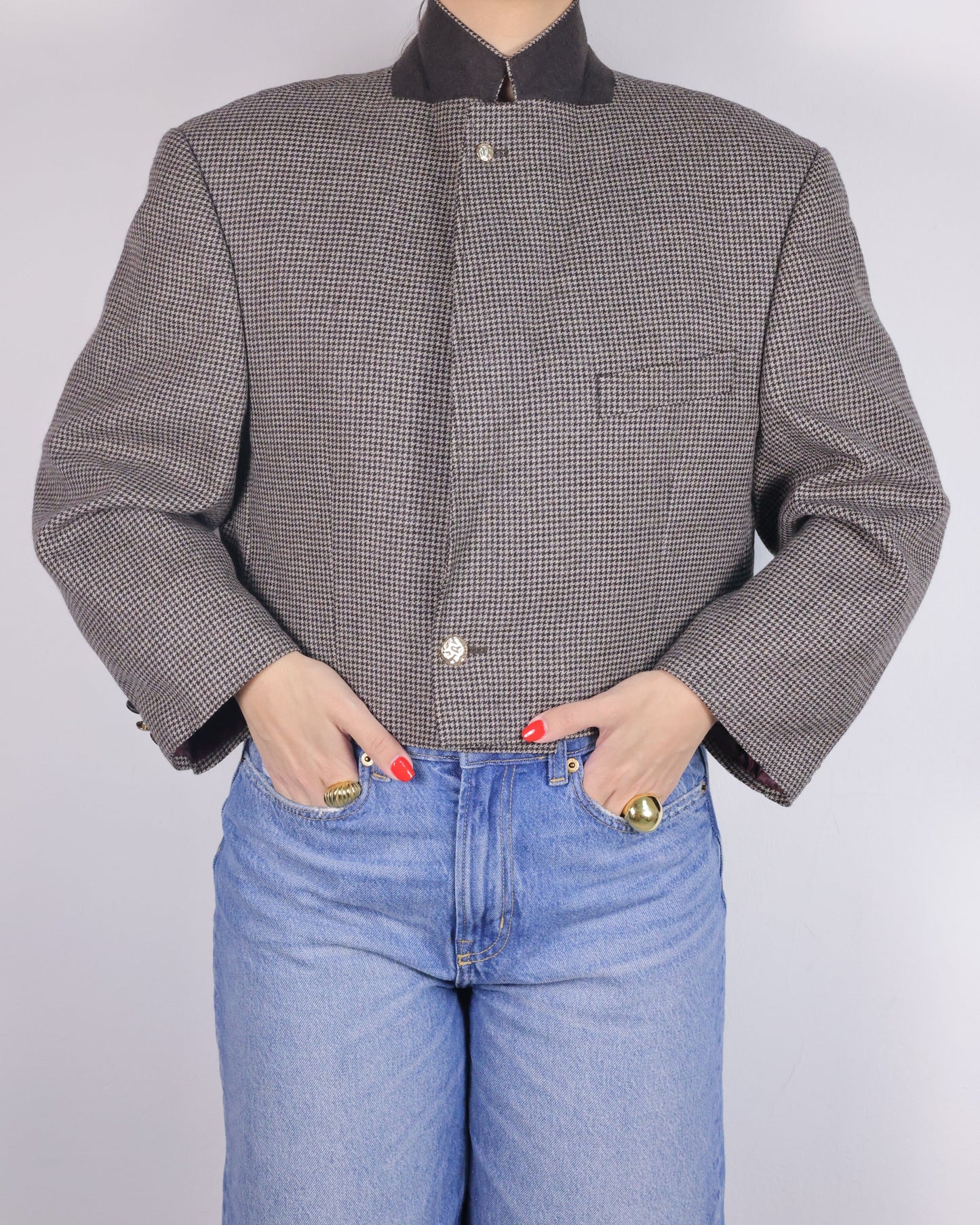CROP GOLDEN BLAZER 10 vidalyestudio