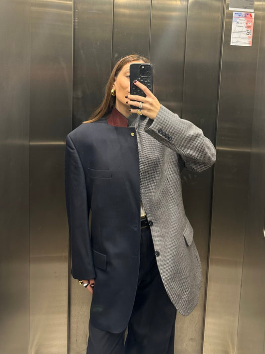 CONTRAST BLAZER 051 vidalyestudio