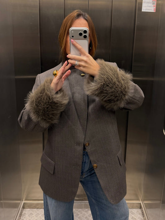 FUR BLAZER 02 vidalyestudio