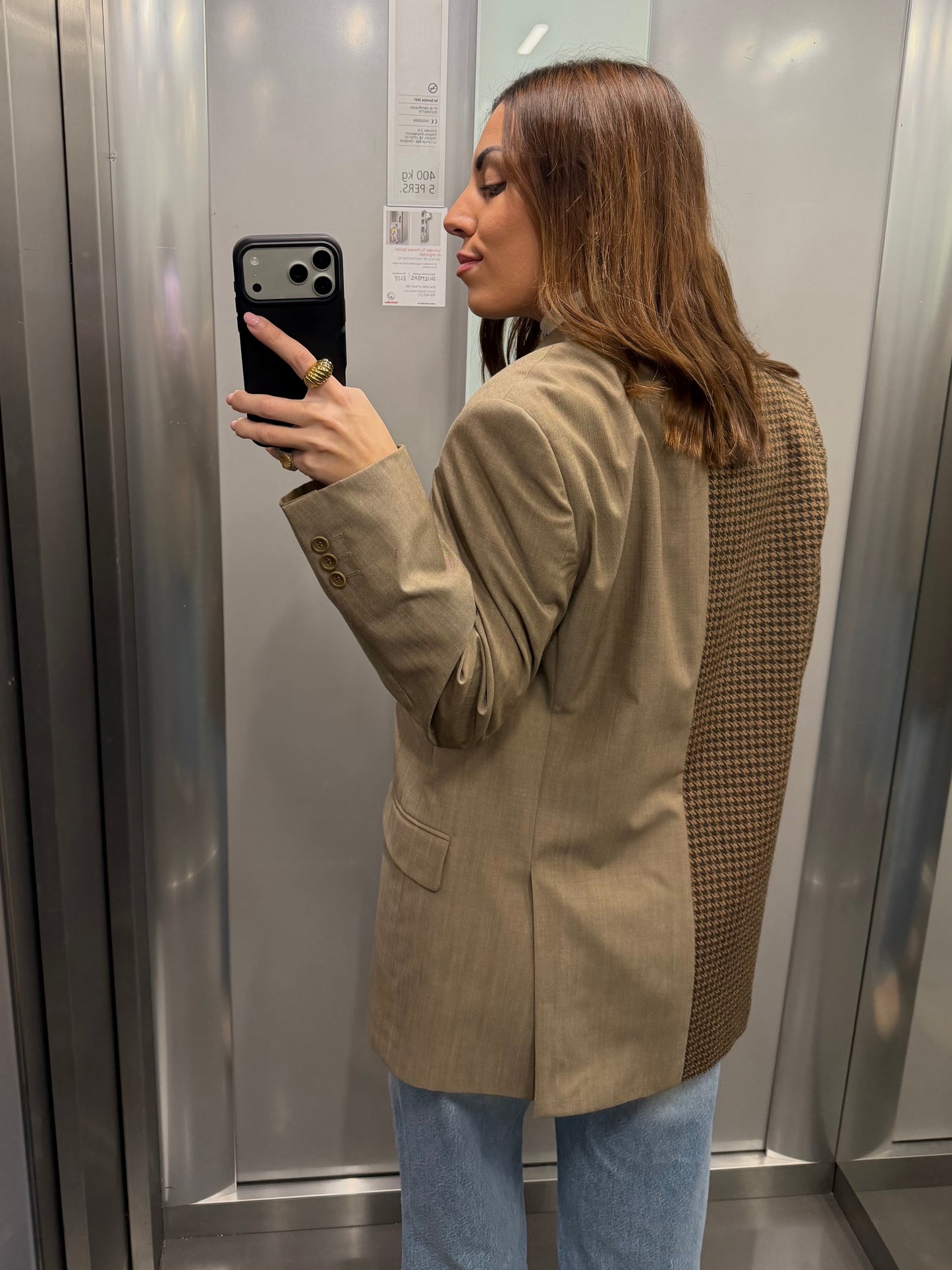 CONTRAST BLAZER 073 vidalyestudio