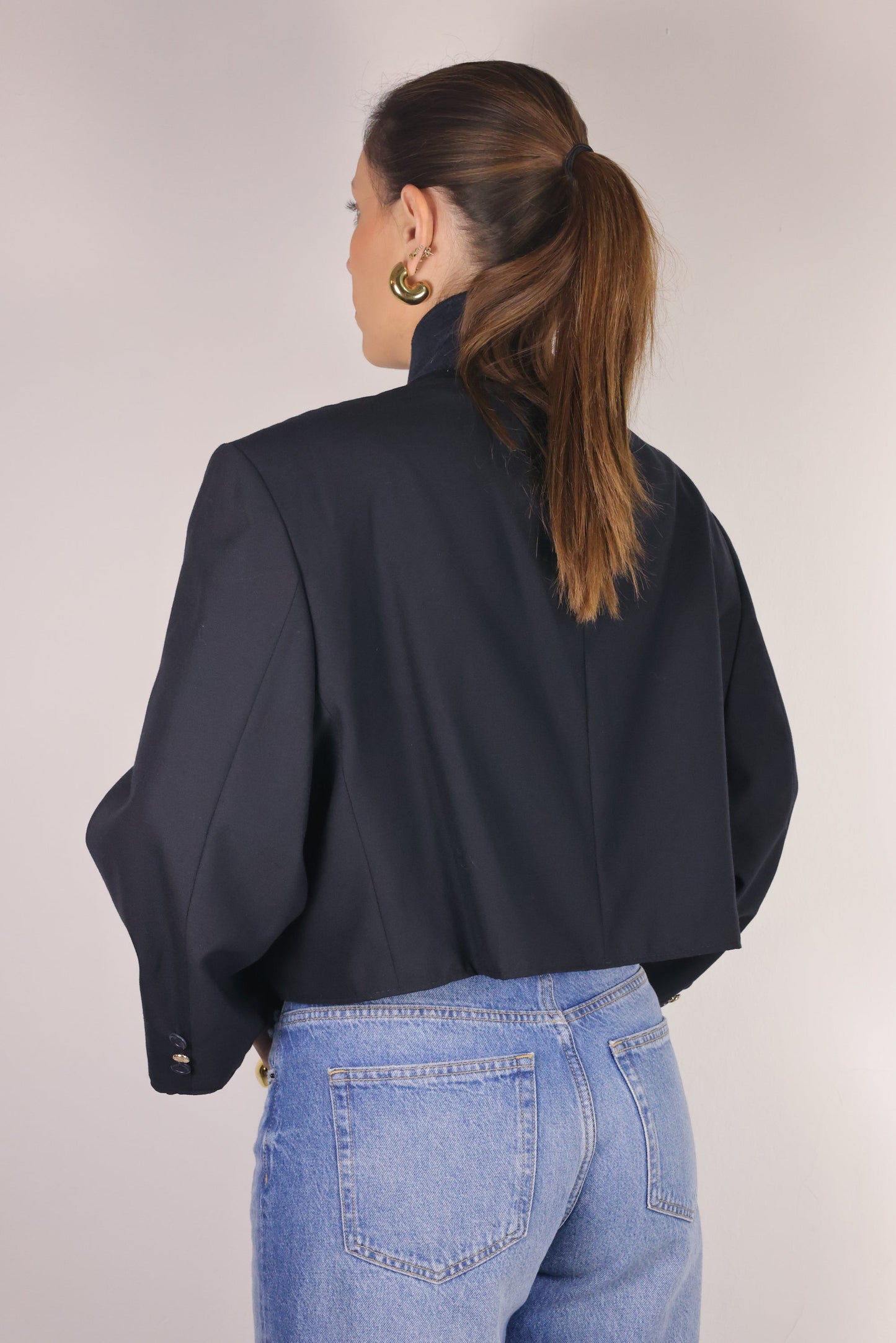 CROP GOLDEN BLAZER 2 vidalyestudio