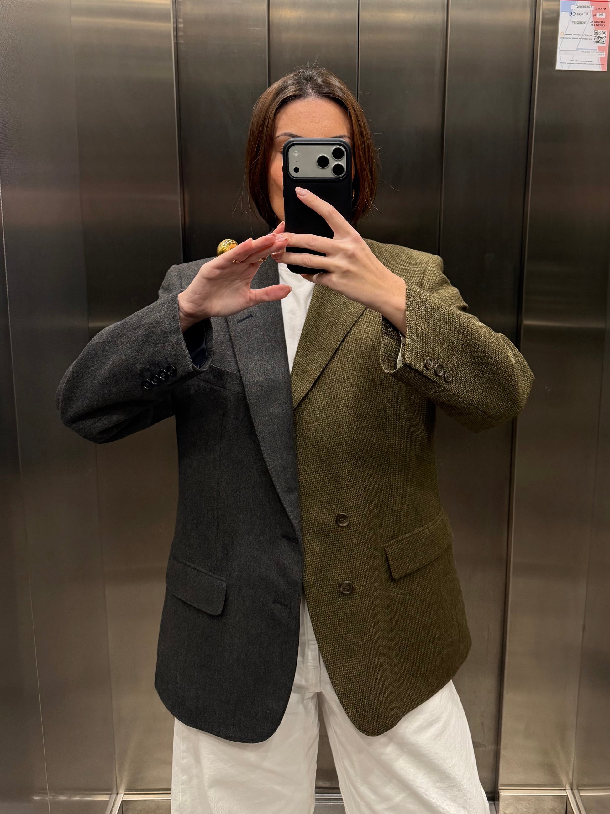 CONTRAST BLAZER 121 vidalyestudio