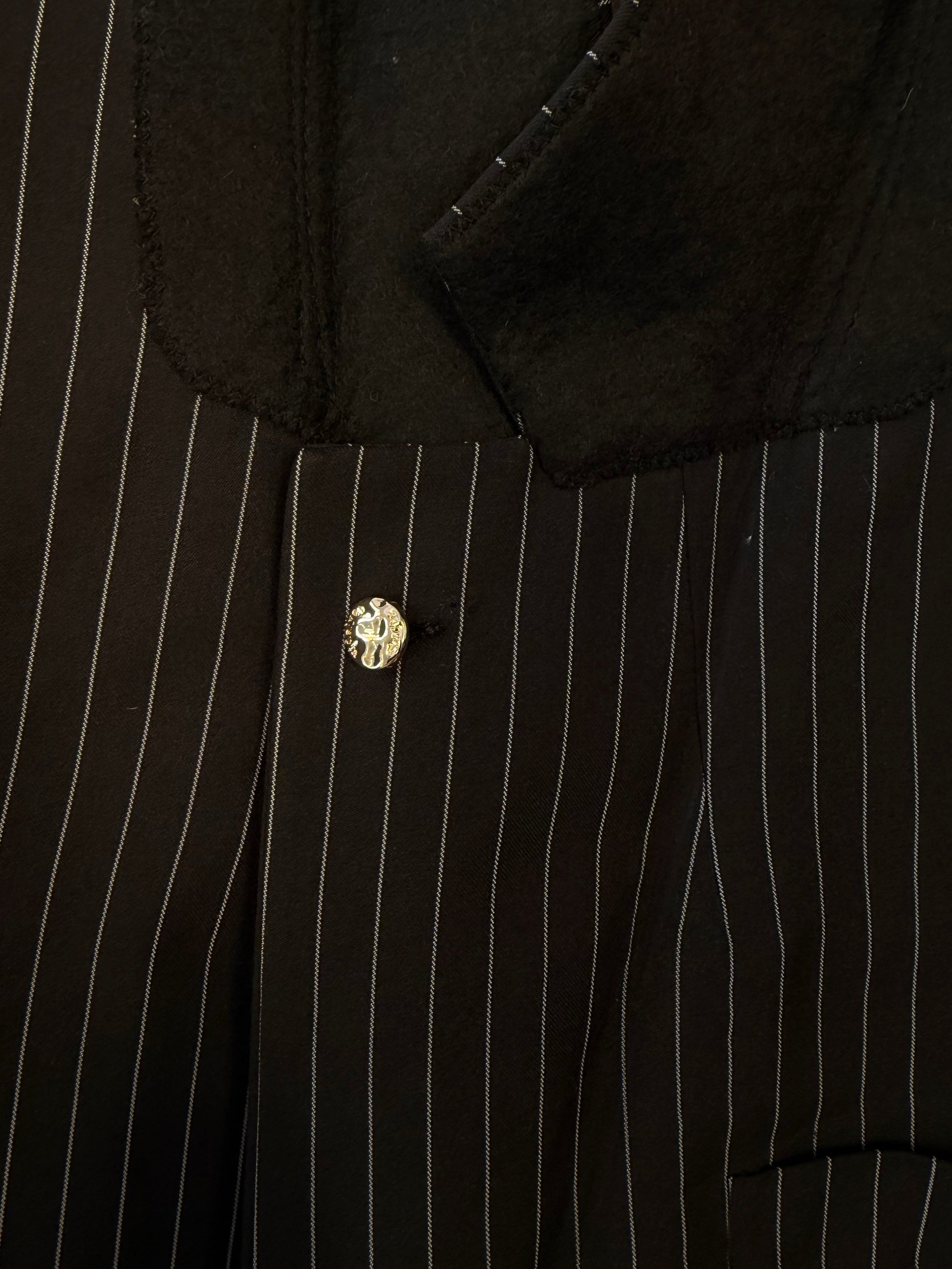 CROP GOLDEN BLAZER 026 vidalyestudio