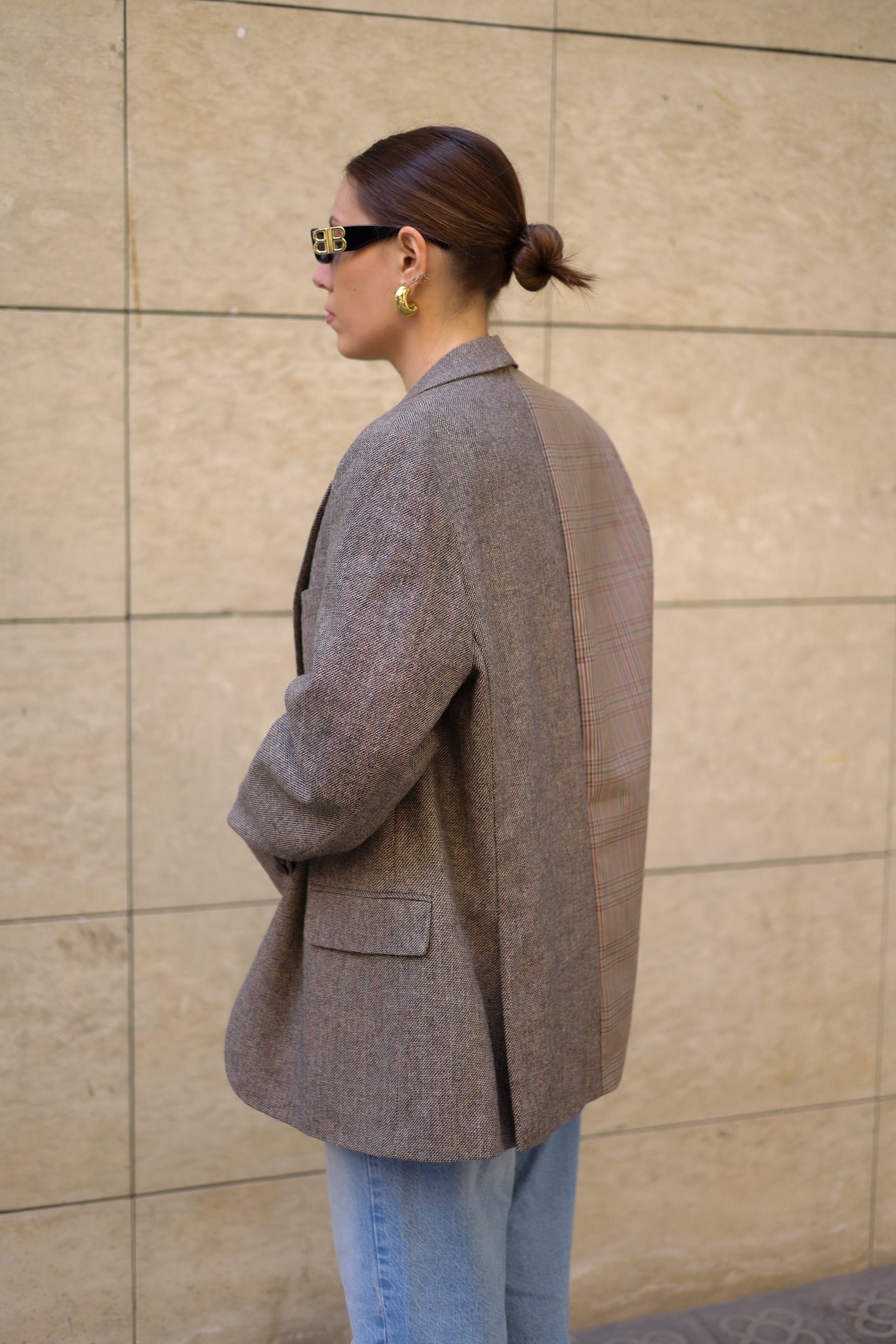 CONTRAST BLAZER 042 vidalyestudio