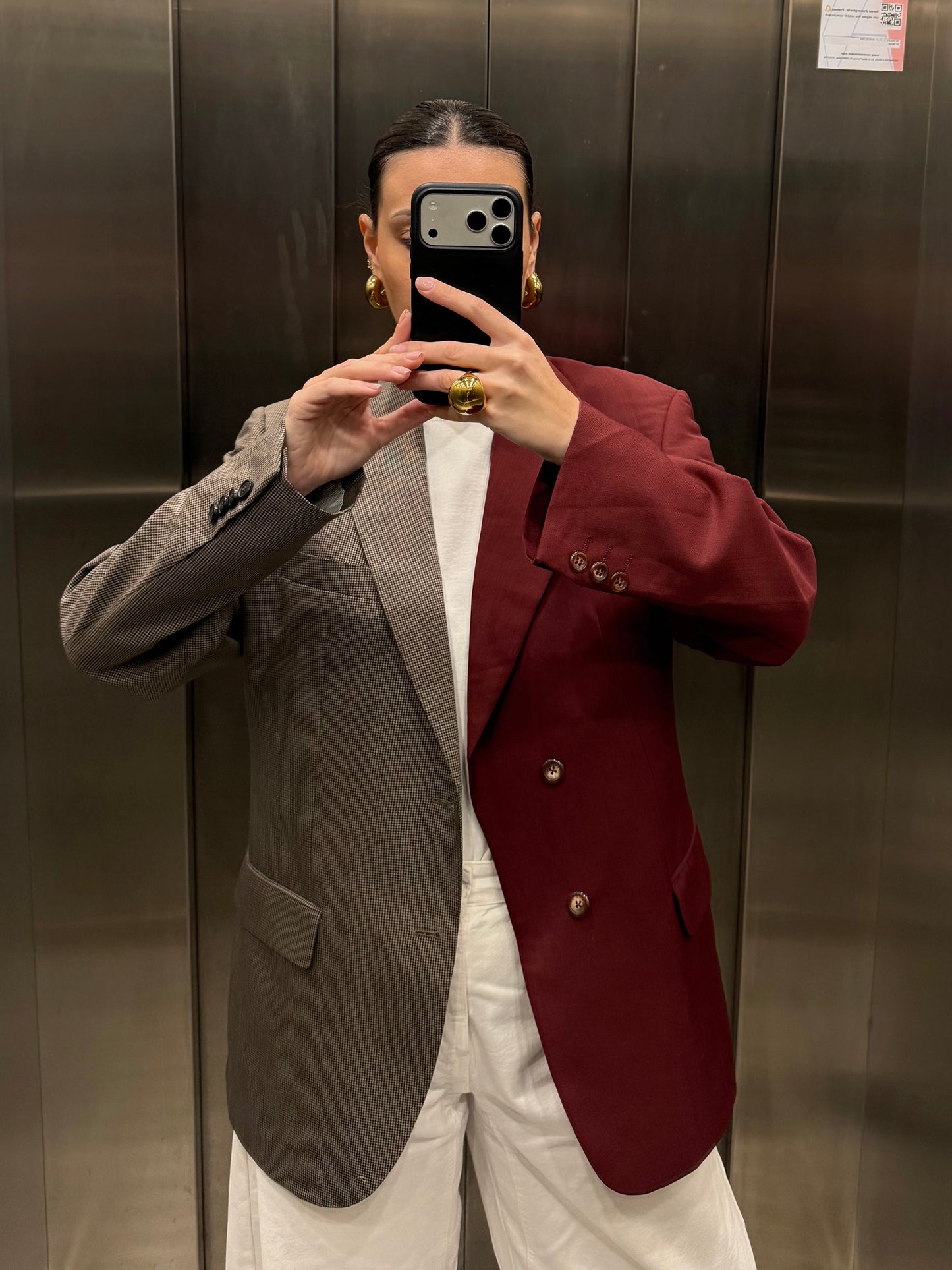 CONTRAST BLAZER 146 vidalyestudio