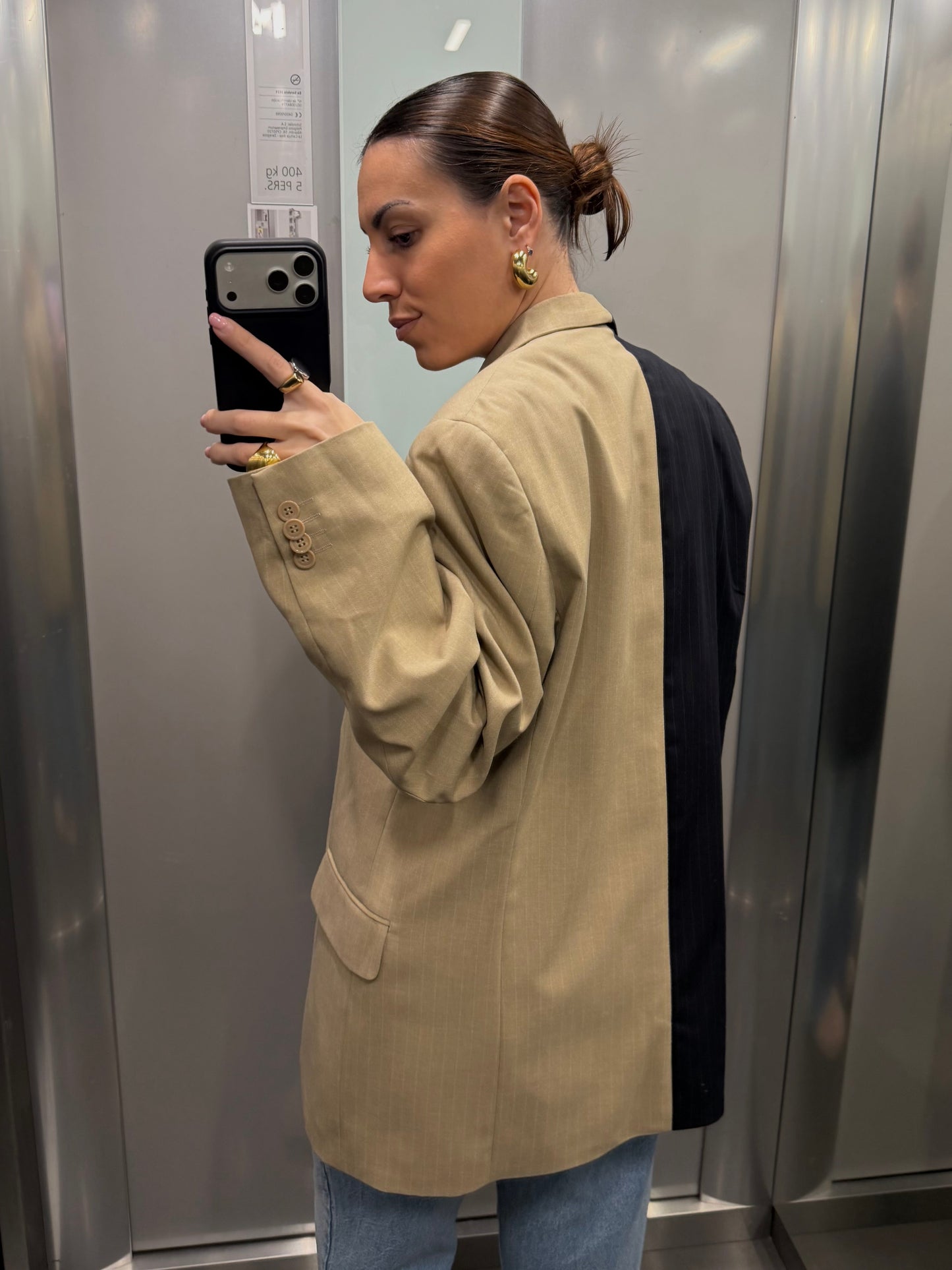 CONTRAST BLAZER 084 vidalyestudio