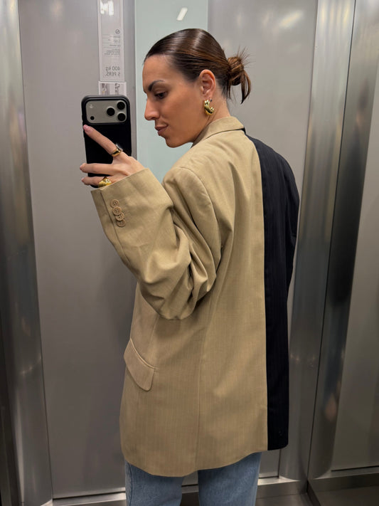 CONTRAST BLAZER 084 vidalyestudio