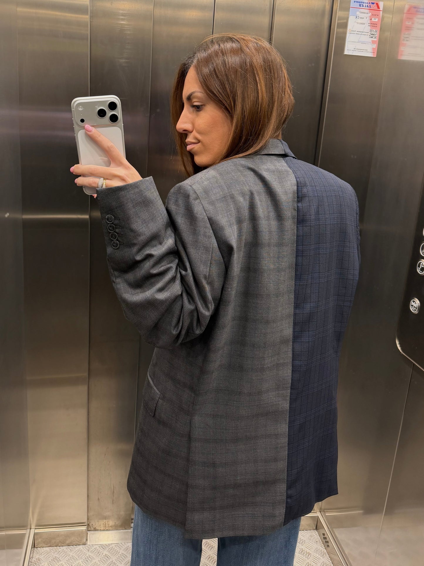 CONTRAST BLAZER 060 vidalyestudio