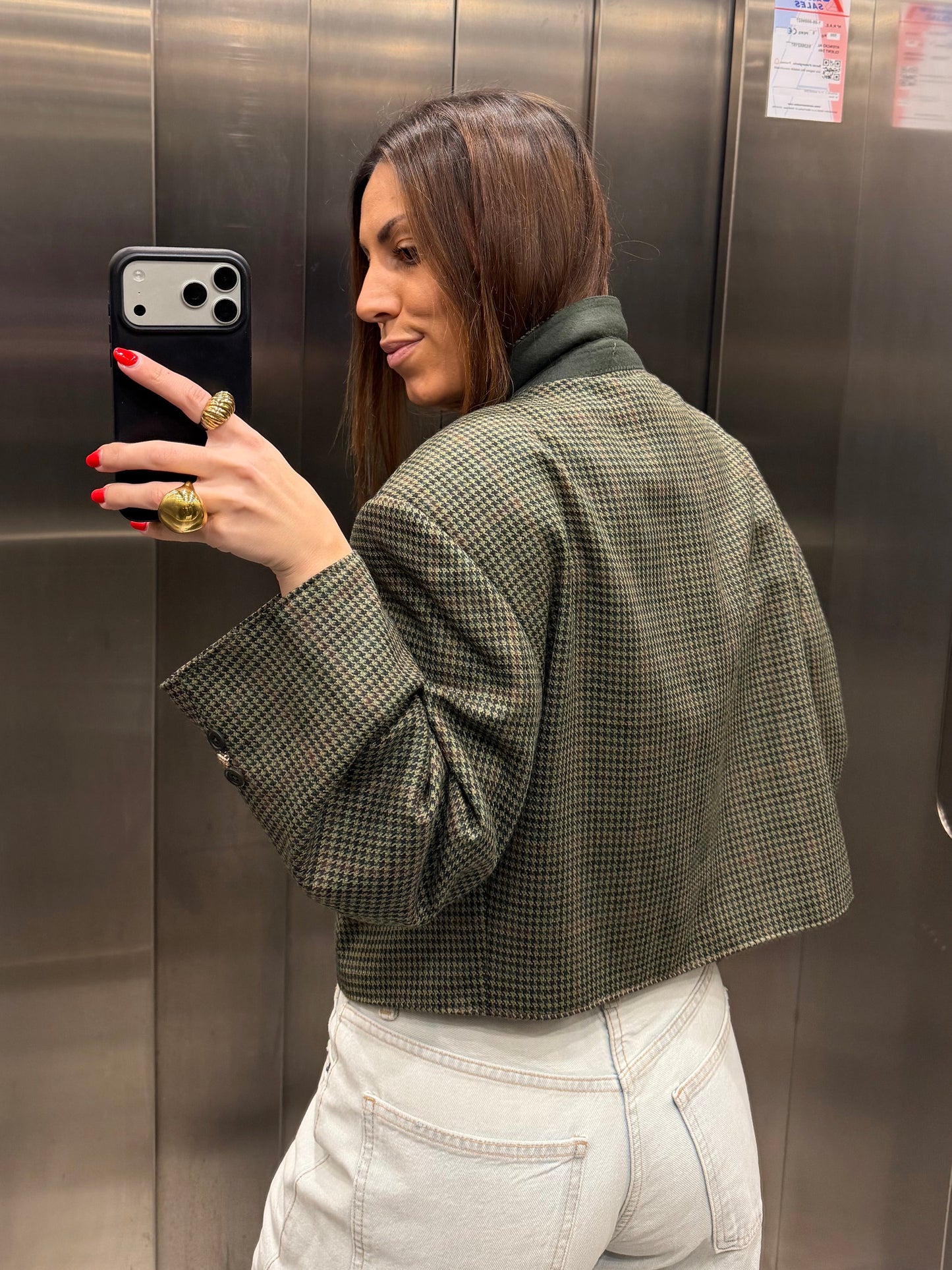 CROP GOLDEN BLAZER 028 vidalyestudio