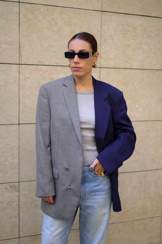 CONTRAST BLAZER 044 vidalyestudio