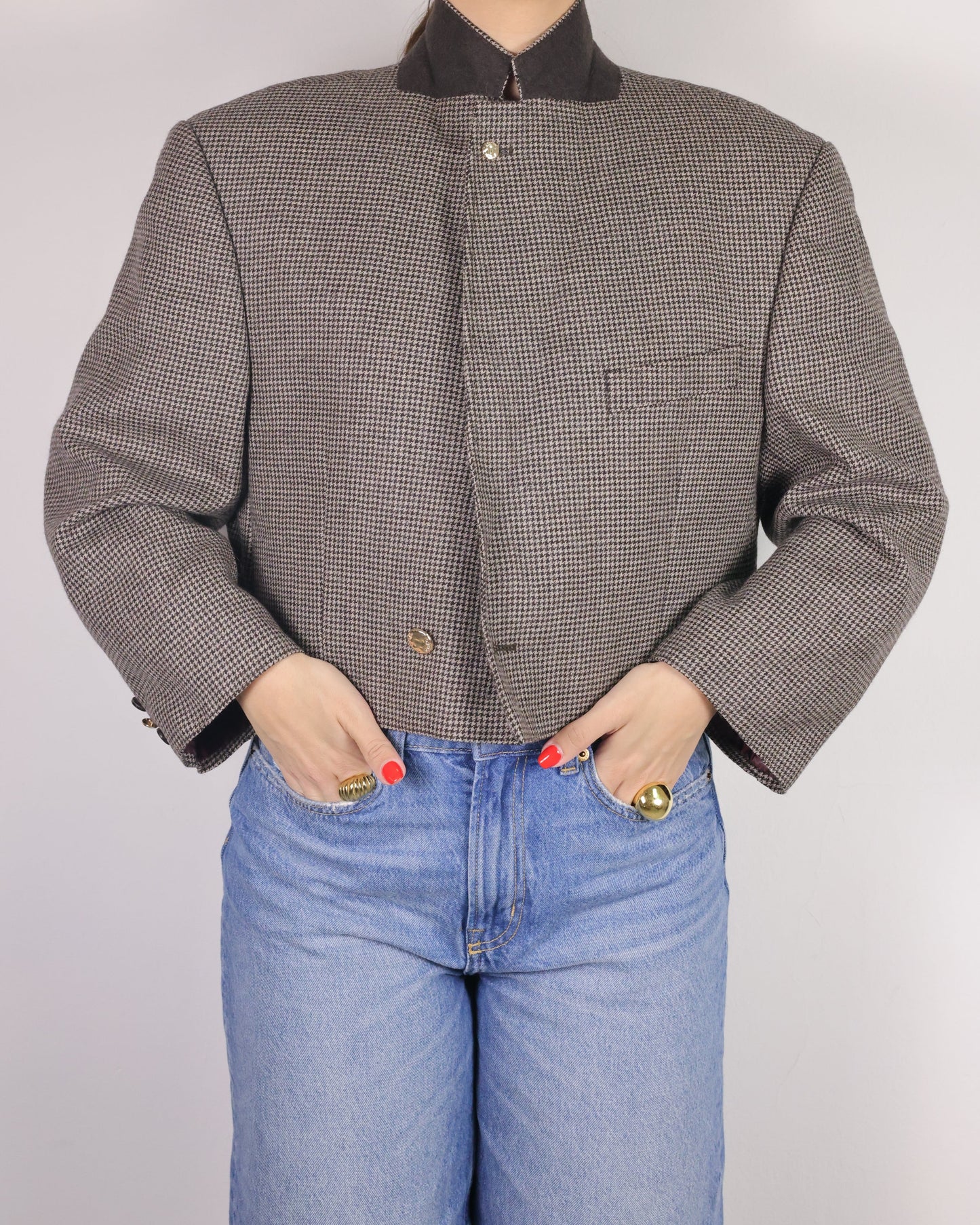 CROP GOLDEN BLAZER 10 vidalyestudio