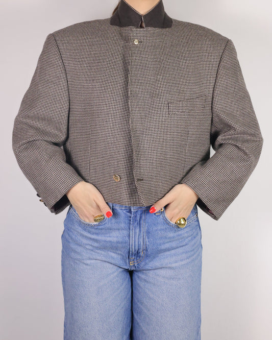 CROP GOLDEN BLAZER 10 vidalyestudio