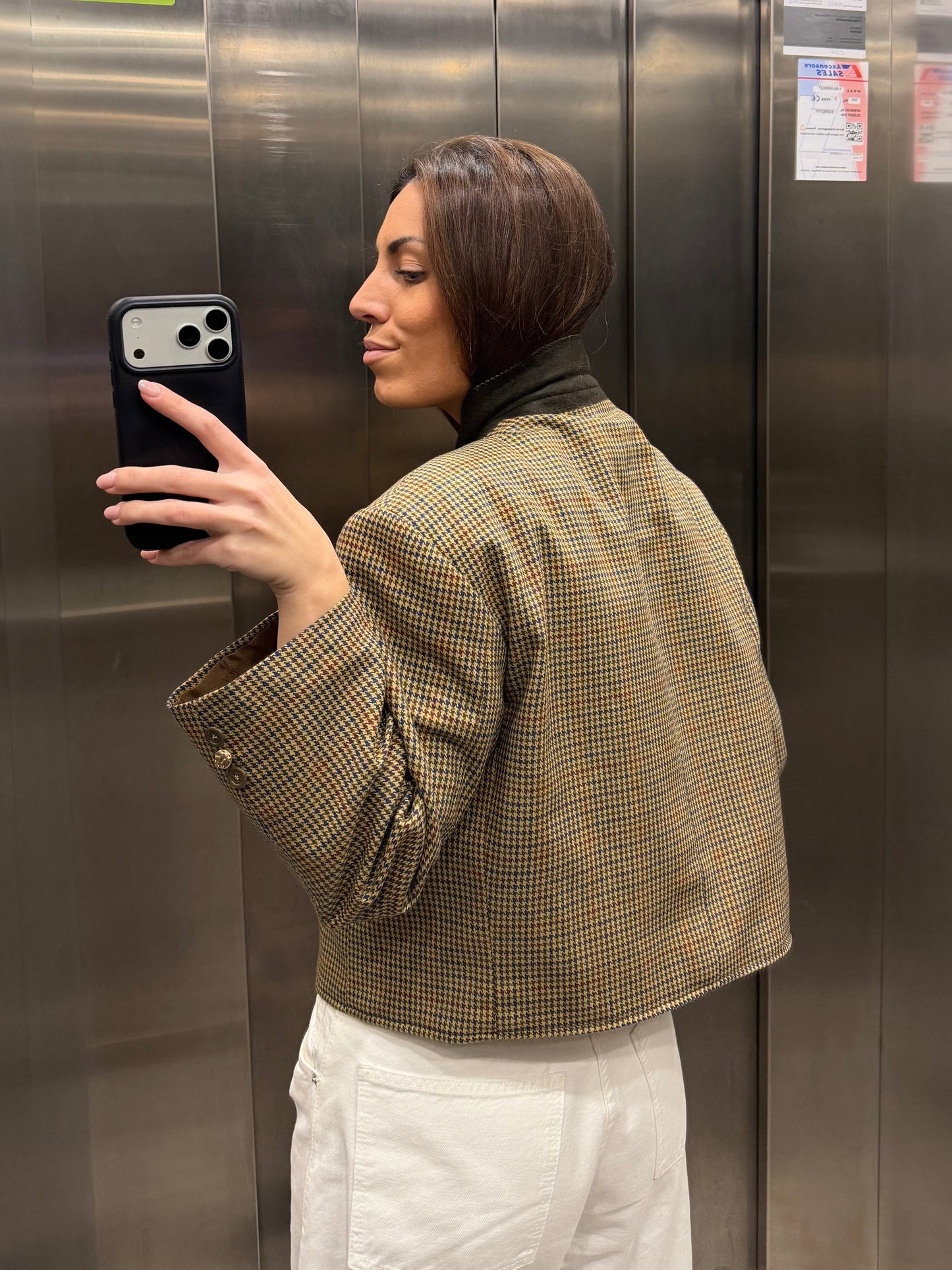 CROP GOLDEN BLAZER 004 vidalyestudio