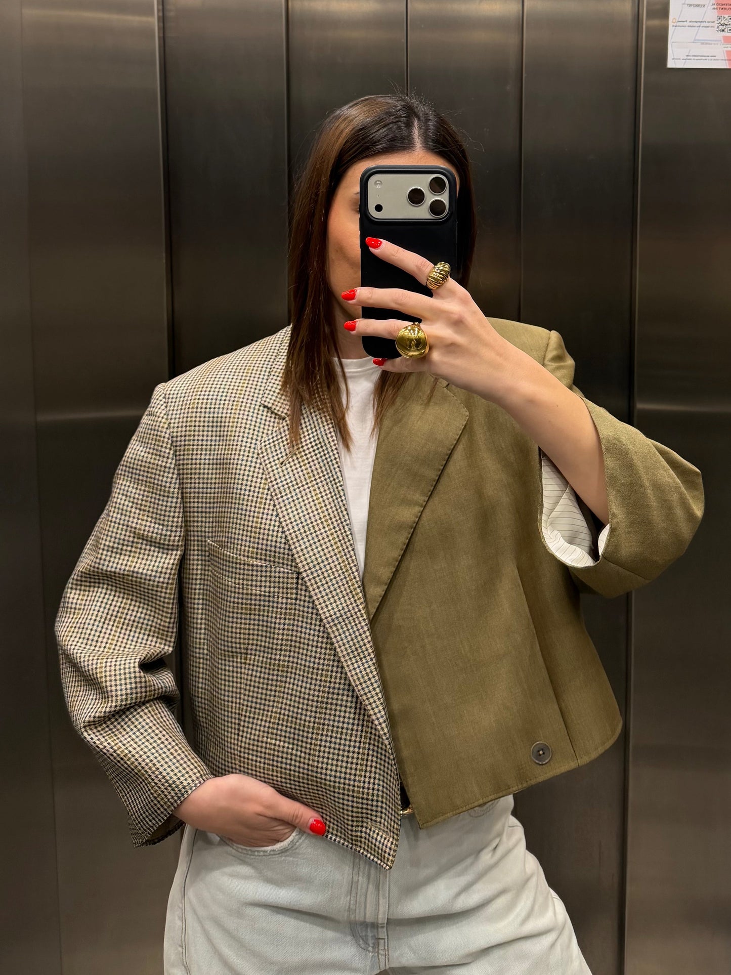 CROP CONTRAST BLAZER 001 vidalyestudio